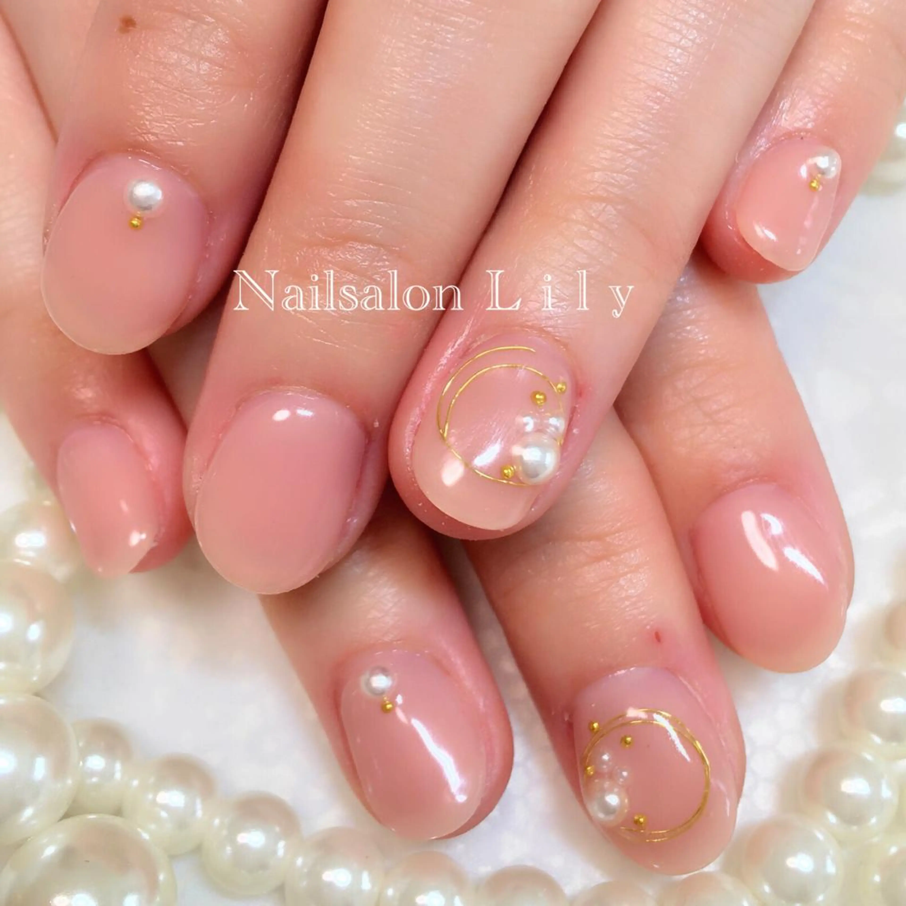 ネイル ワンカラーネイル Nailsalon Lilyのネイルデザイン
