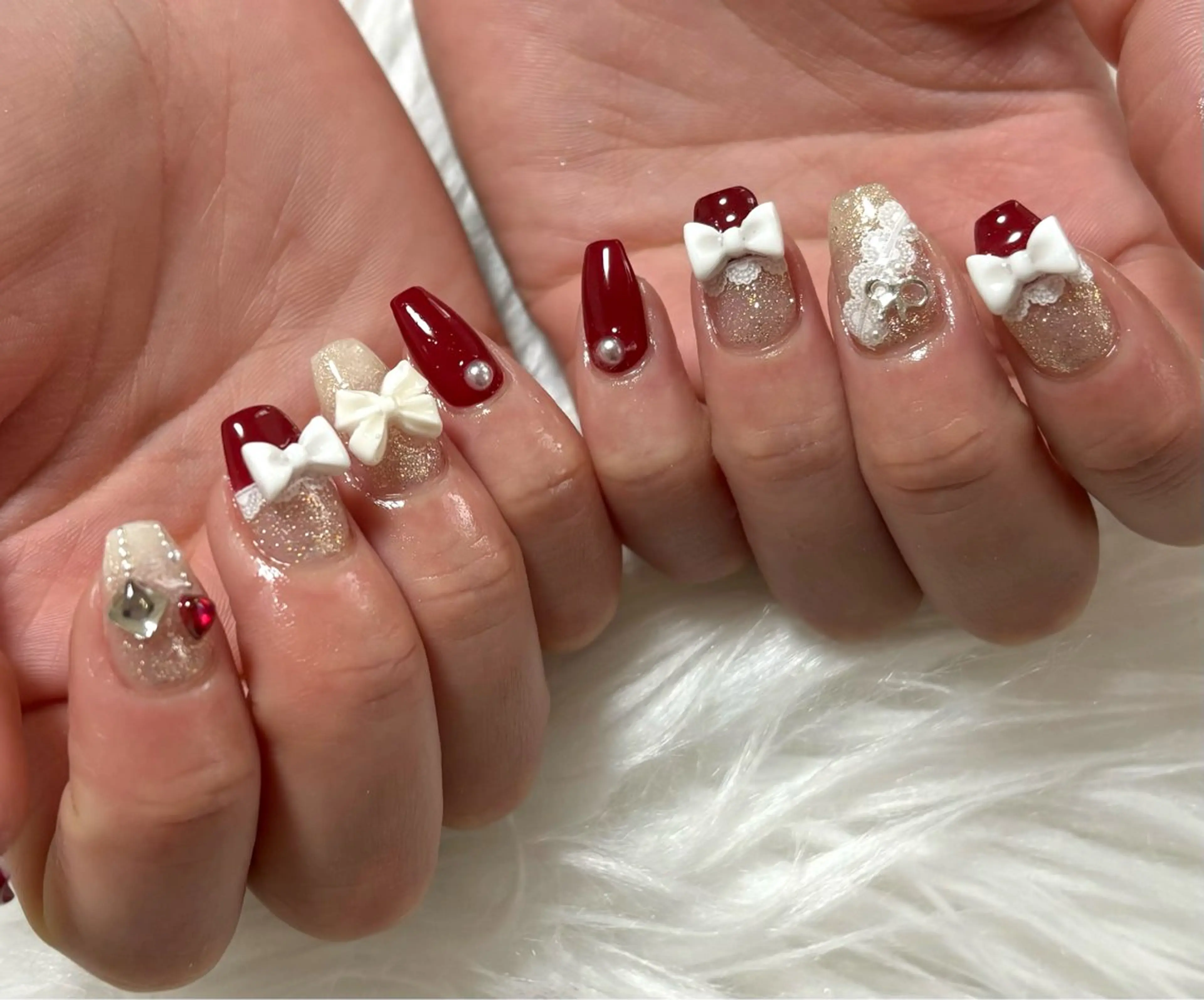 ネイル ハンドネイル nail salon HIRUKANAのネイルデザイン