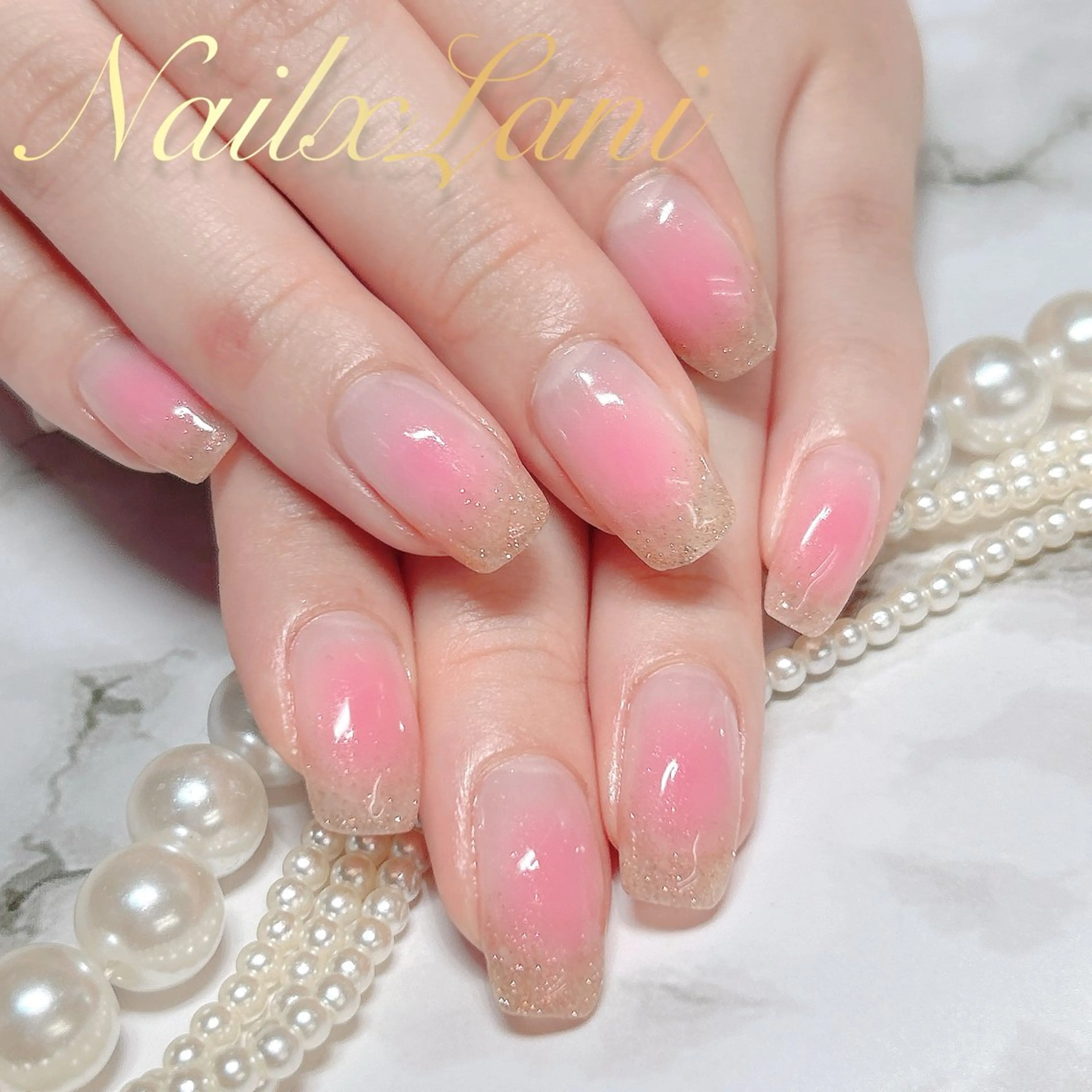 ネイル フットネイル ジェルネイル マグネットネイル パラジェル Nail×Lani 深爪矯正対応◎のネイルデザイン