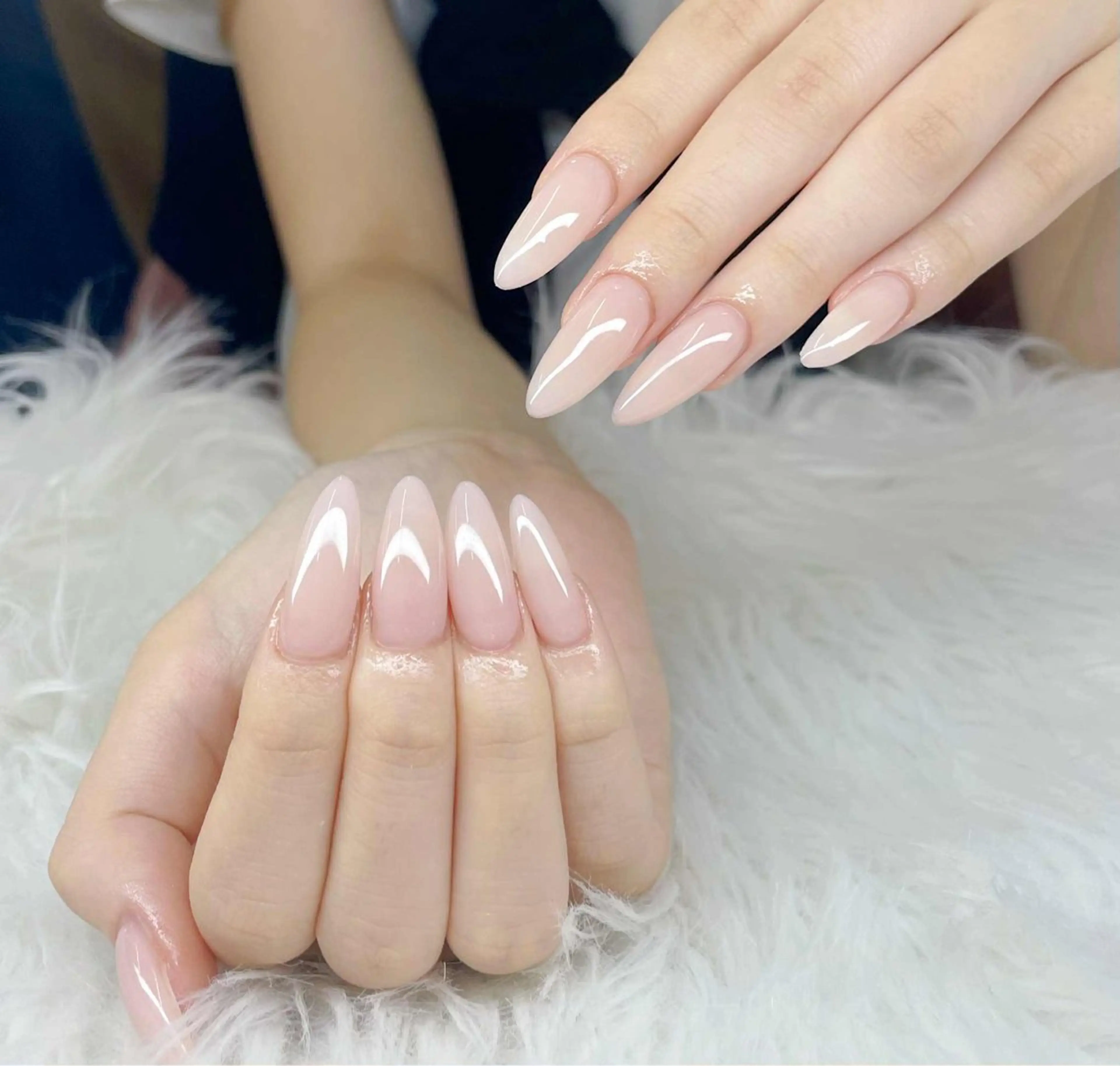 長さだし、ワンカラーの写真