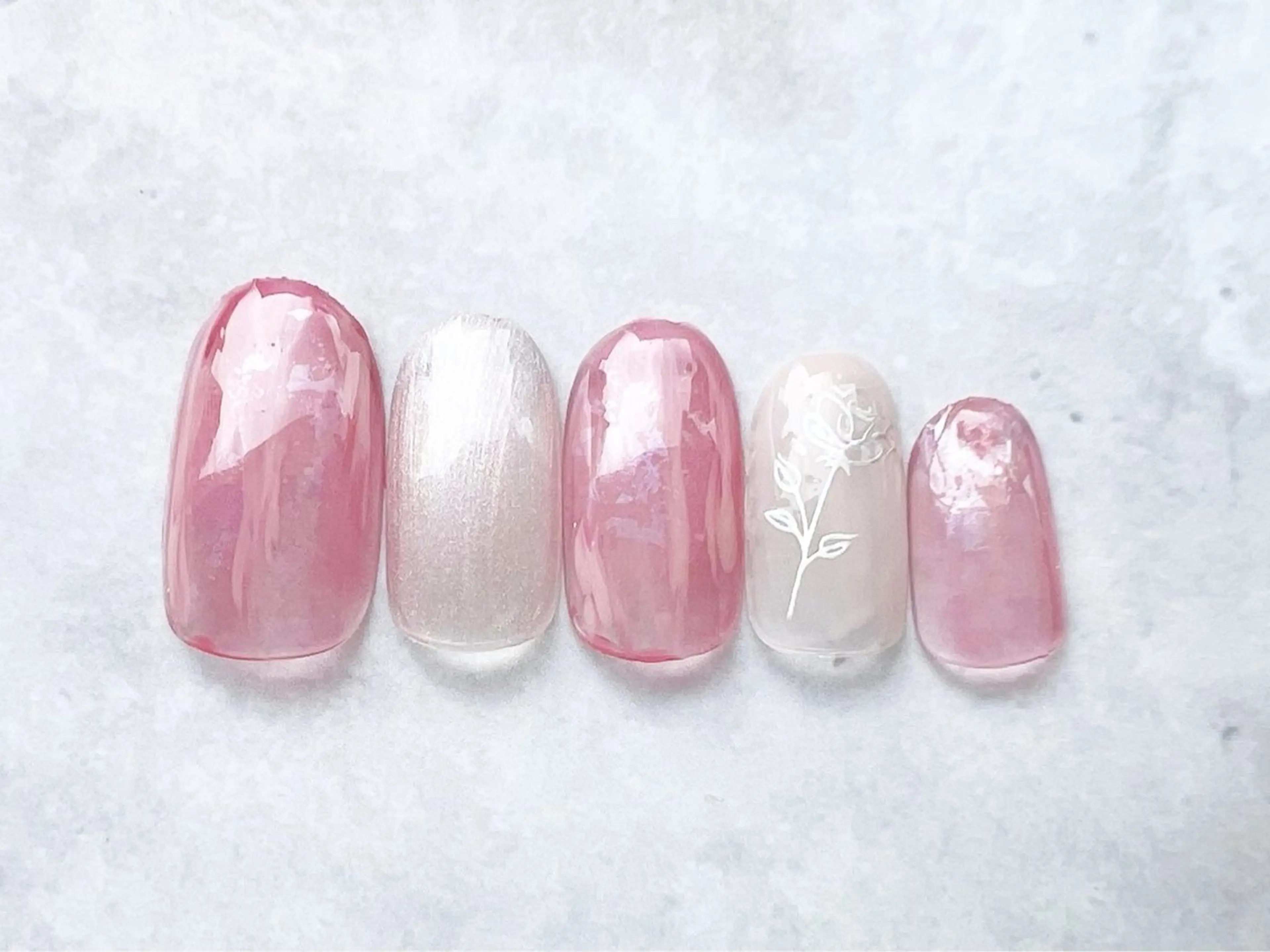 ネイル ハンドネイル LisBlanc ATSUKOのネイルデザイン