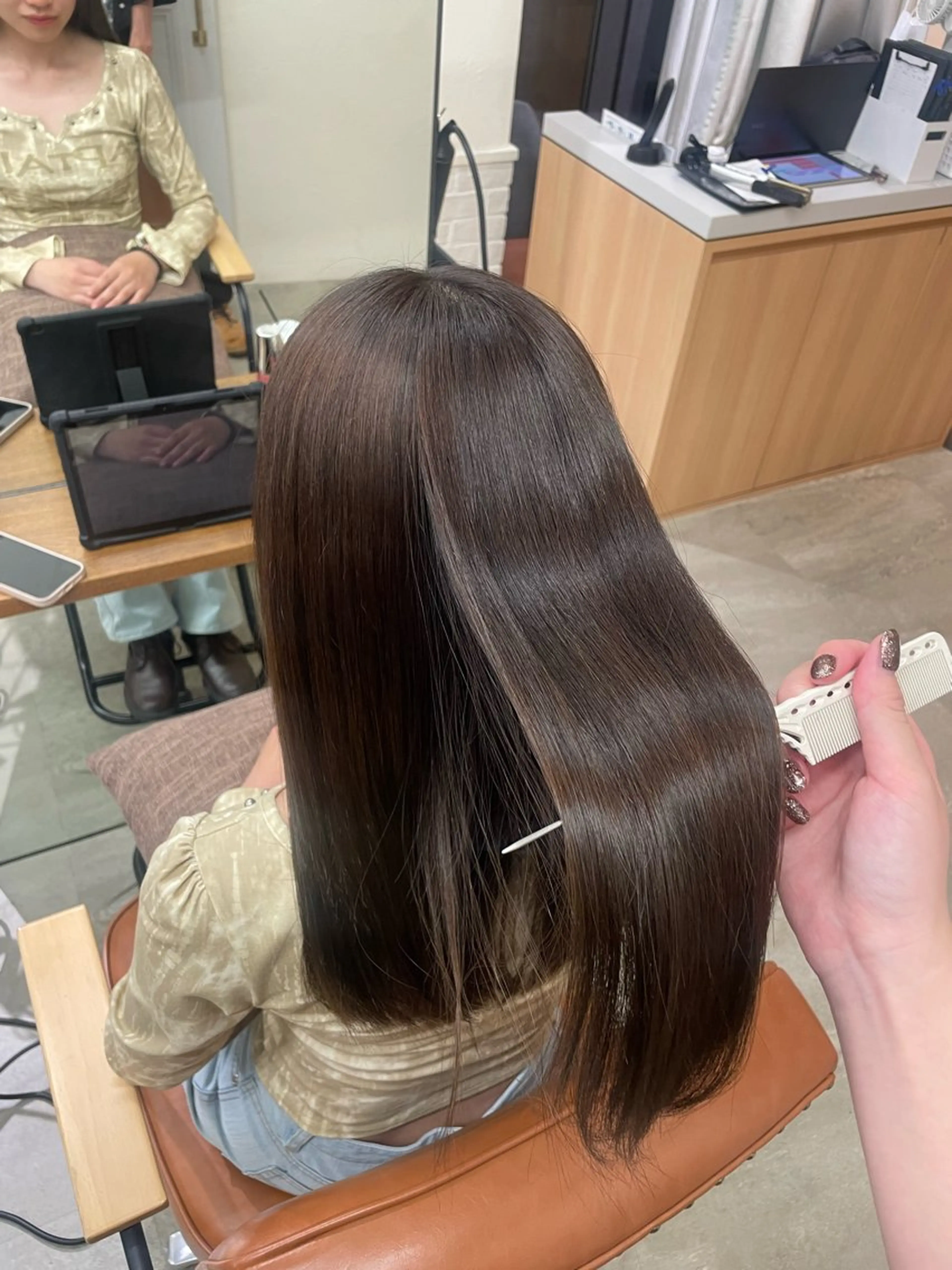 ロング 髪質改善🤍艶カラー ゆいのヘアスタイル