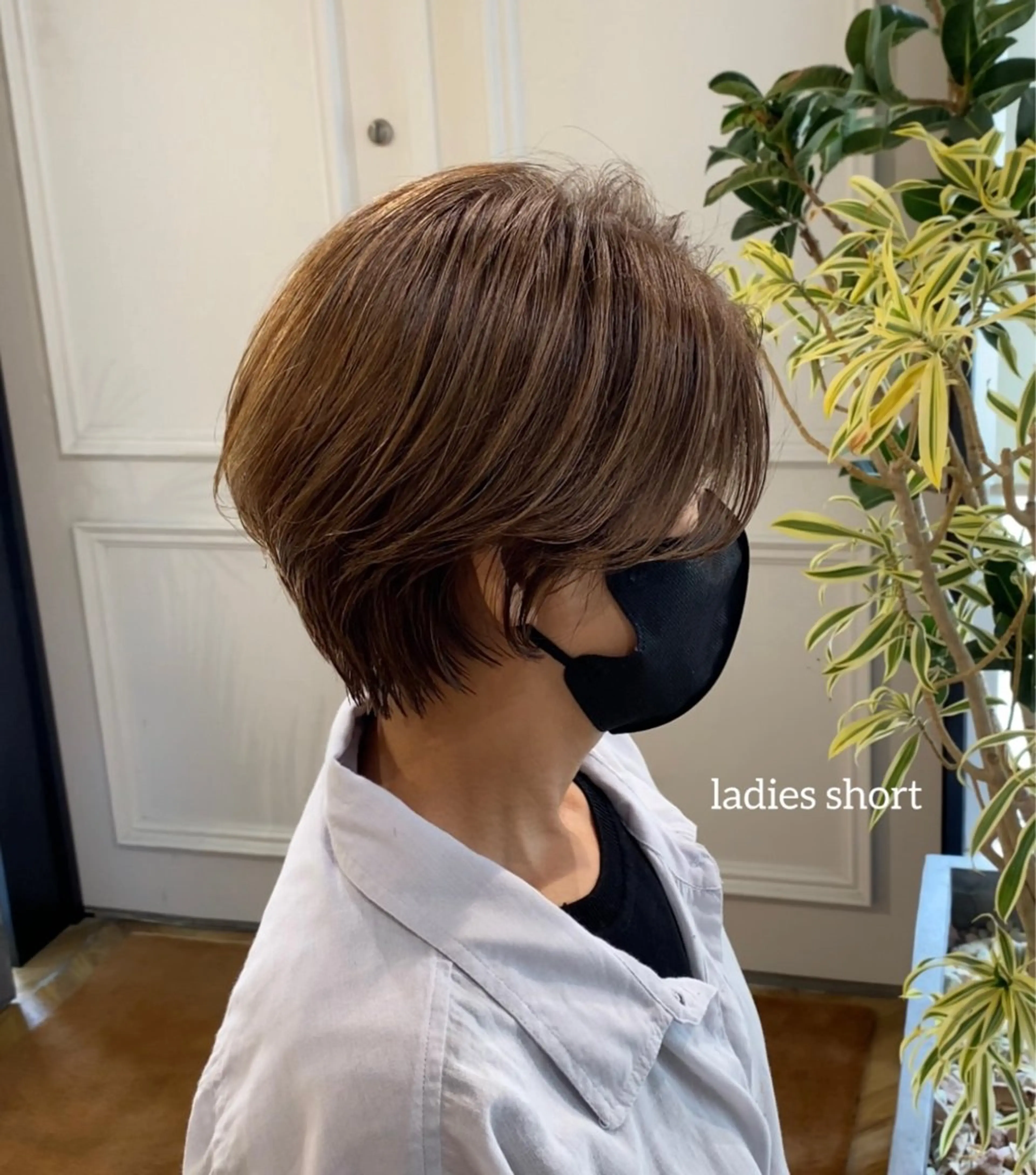 ショート カット yate'/ Wカラー/小出捷也のヘアスタイル