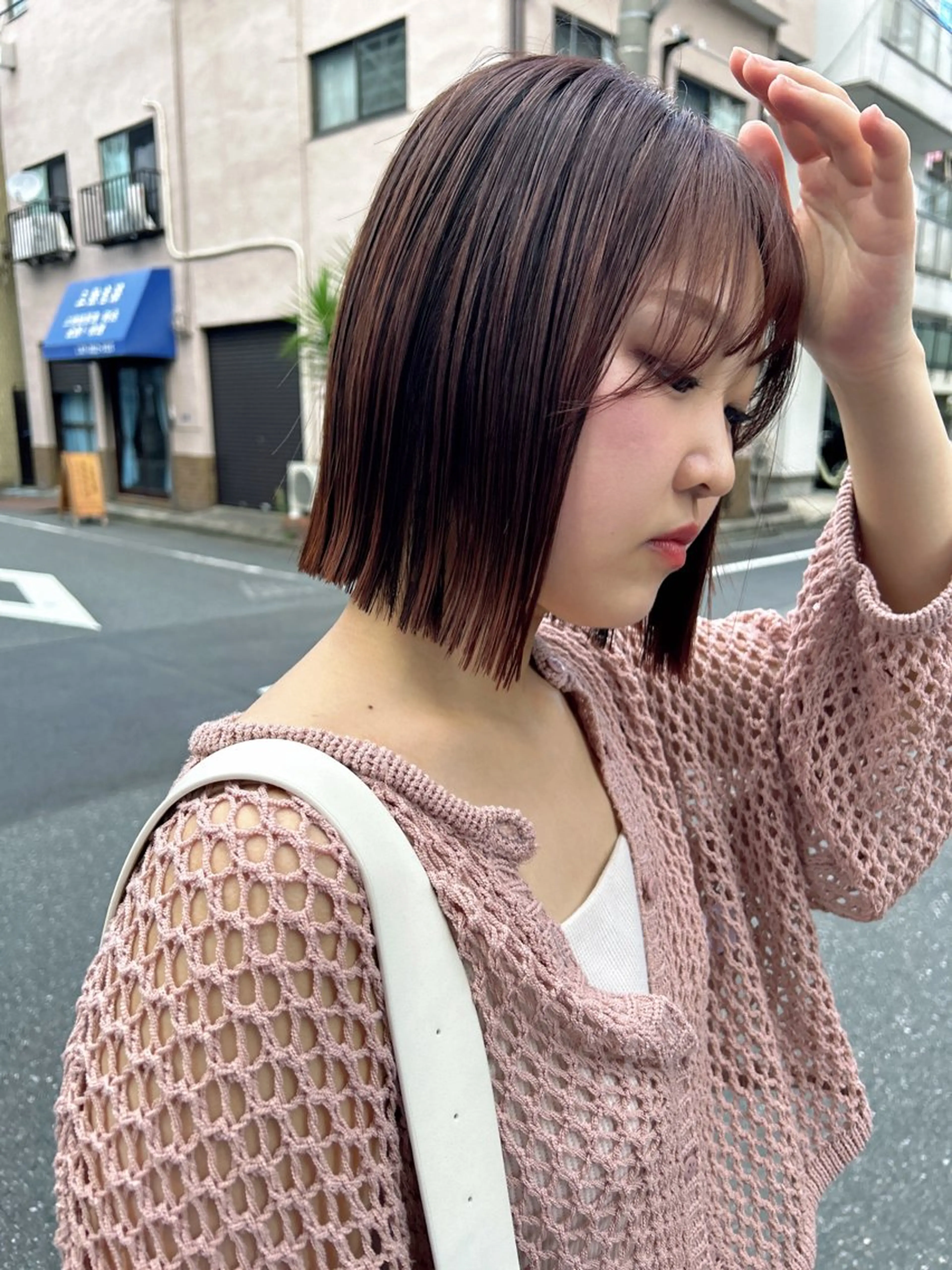 ミディアム miku 🍑髪質改善サロンのヘアスタイル