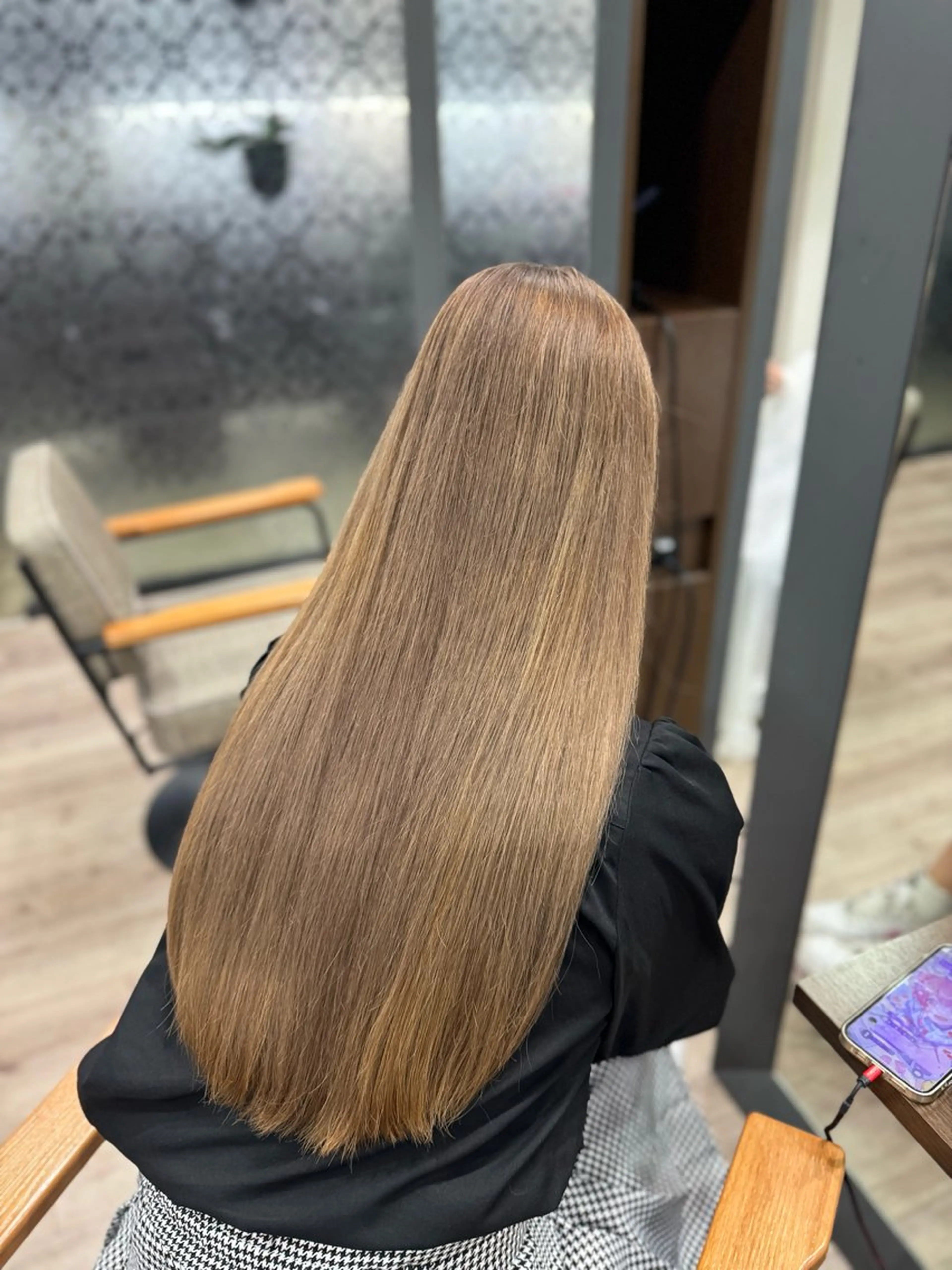 カラー ヘアカラー 小川 愛遥のヘアスタイル