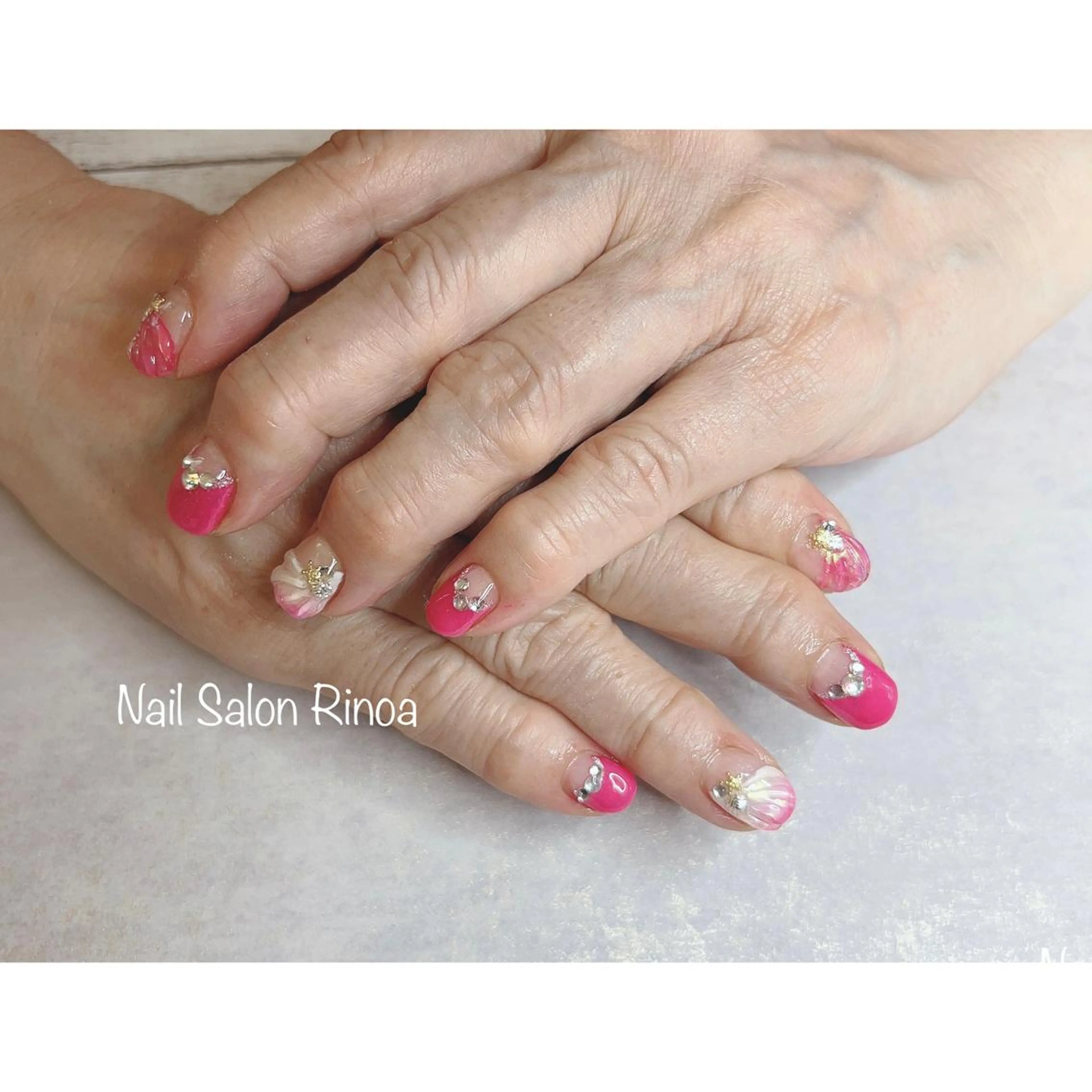 ネイル ハンドネイル フットネイル Nail Salon Rinoaのネイルデザイン
