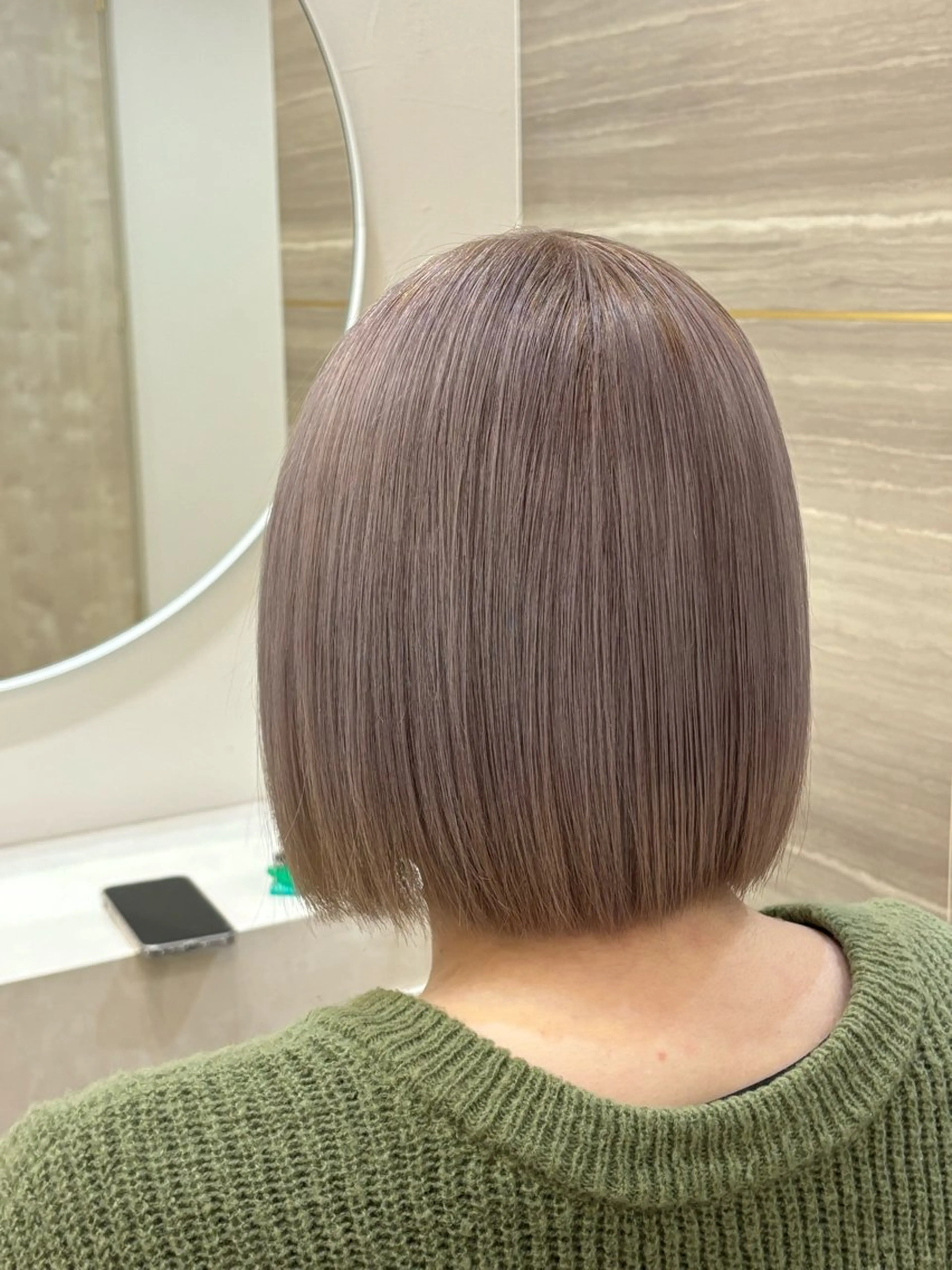 ミディアム カラー パーマ ヘアアレンジ メンズ Lovis池袋 鳥越美羽のヘアスタイル