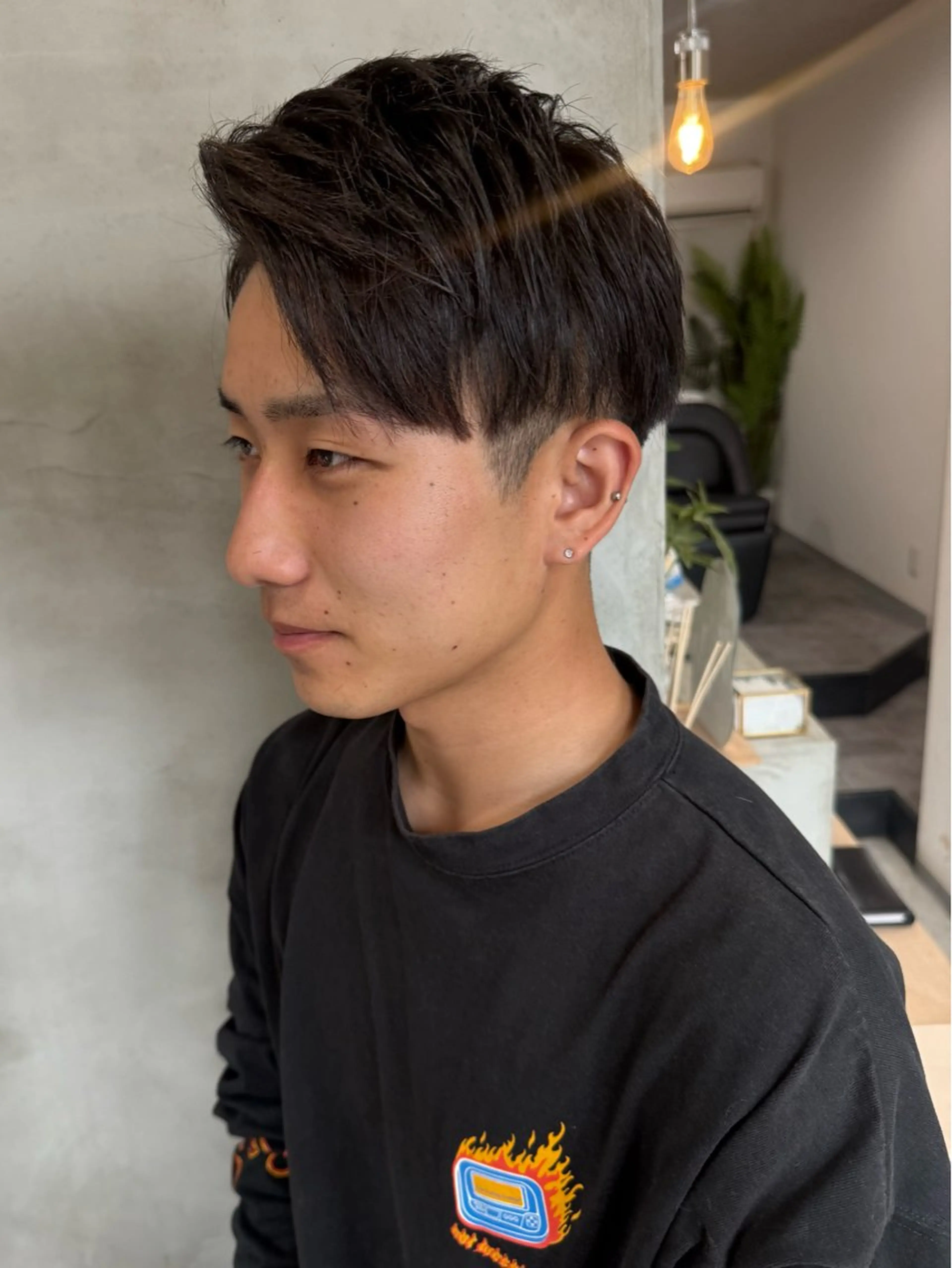 メンズ カット 88 hair design所属・🫧ハルカ🫧 韓国レイヤーのヘアスタイル