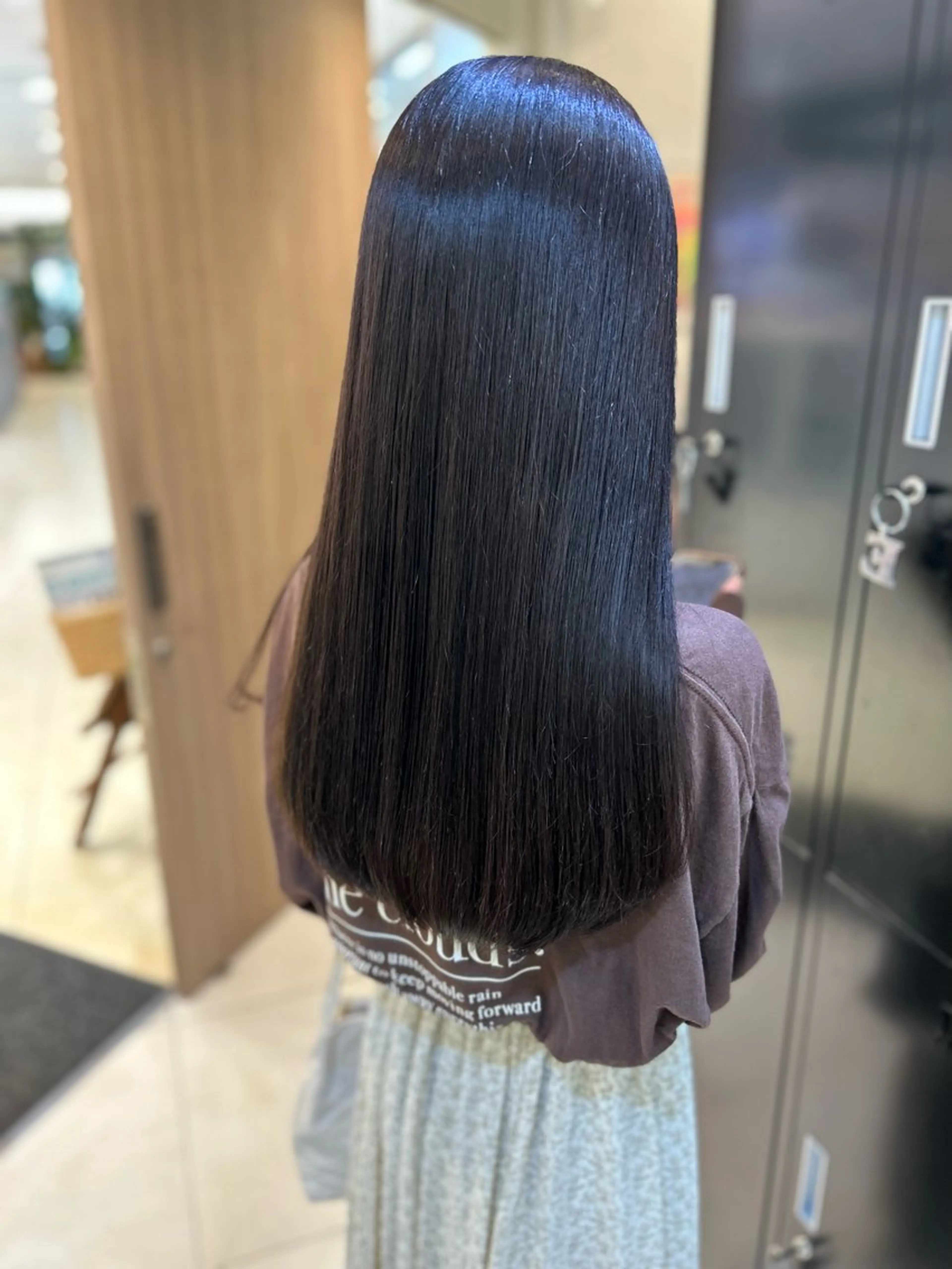 ロング カラー カット ヘアカラー トリートメント 似合わせカラー/艶 髪質改善/ヨシザキのヘアスタイル