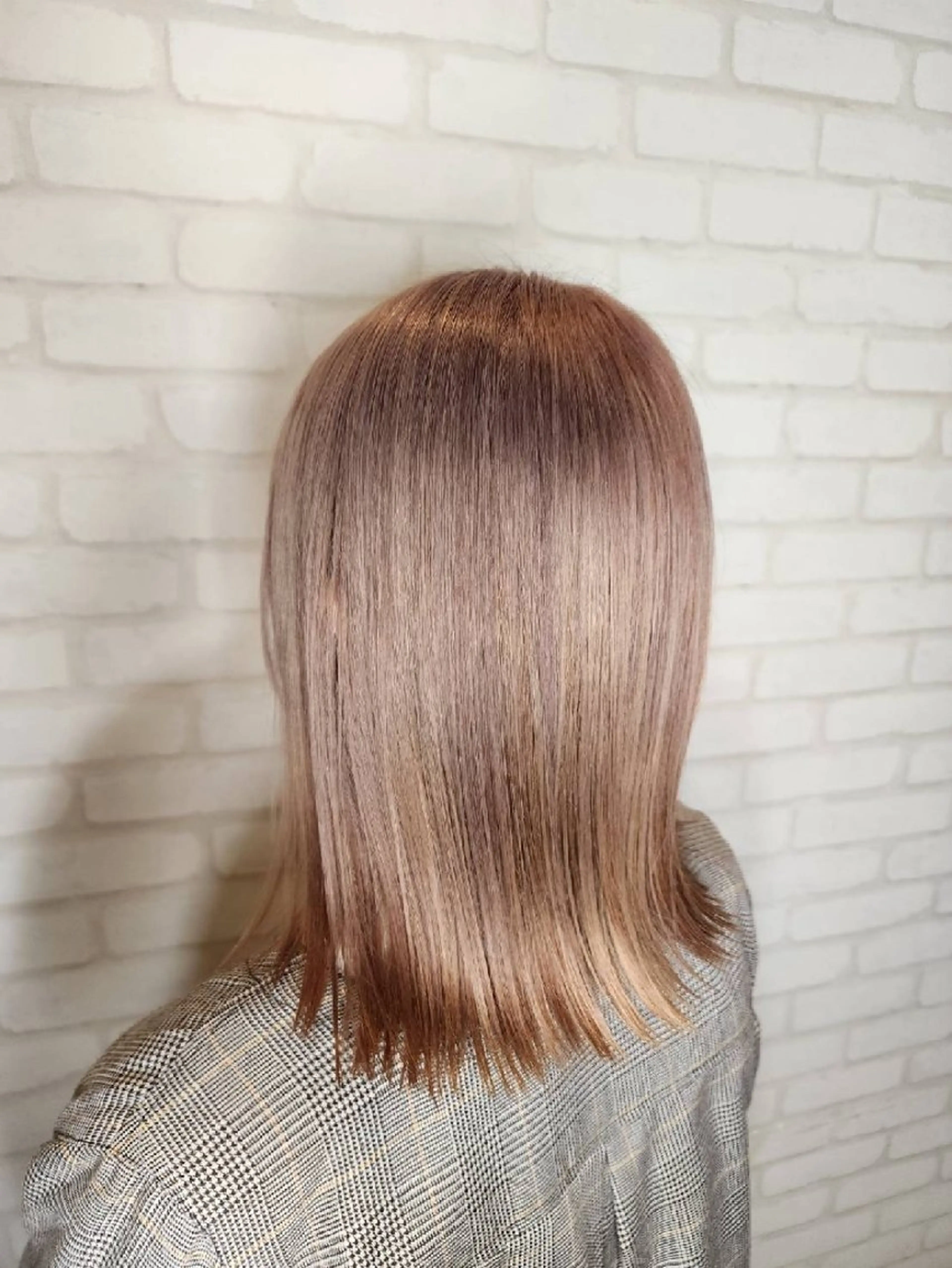 ミディアム カラー カット特化/髪質改善 /なおき/表参道のヘアスタイル