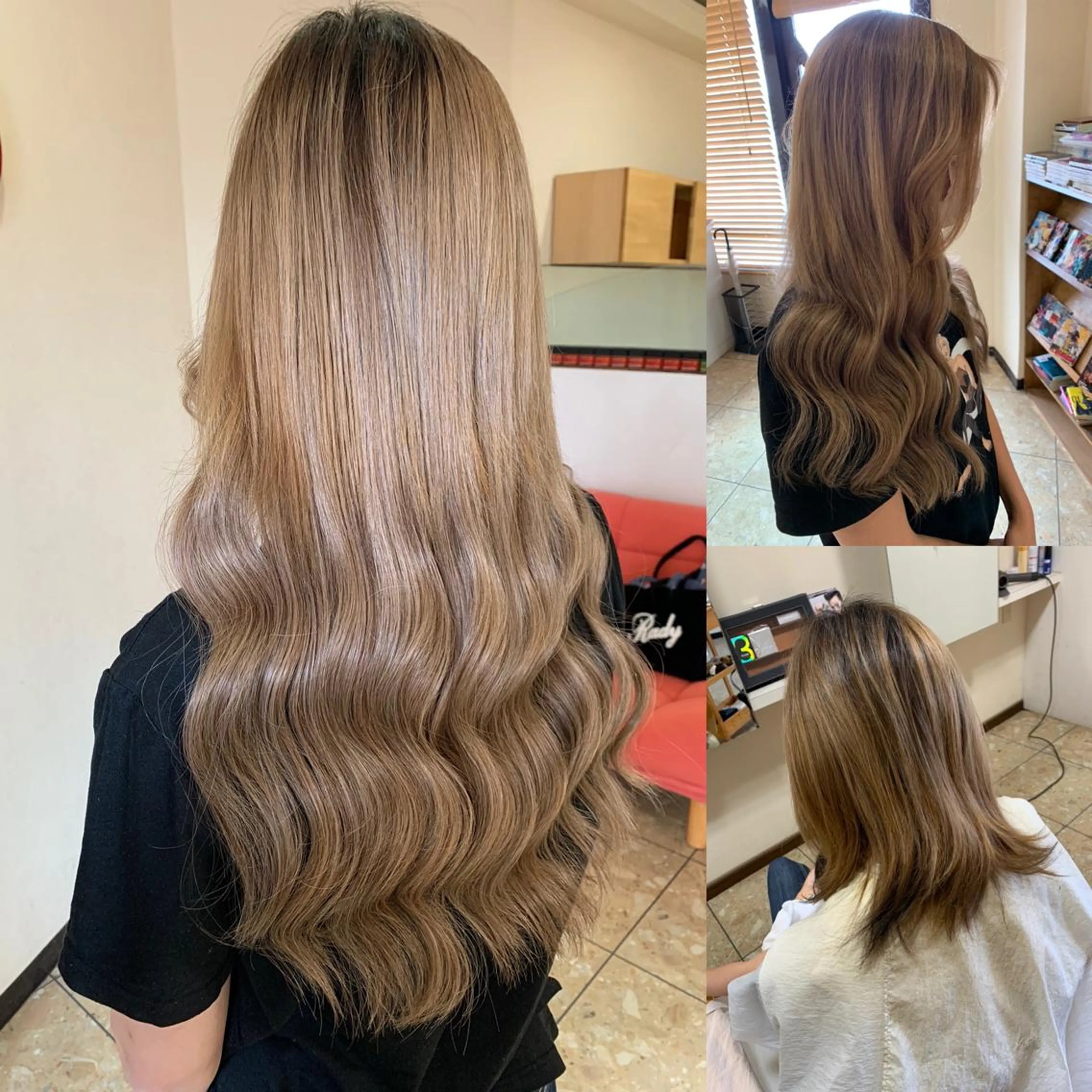 ロング シールエクステ エクステ ヘアーサロンaxia所属・上田 英樹のヘアスタイル