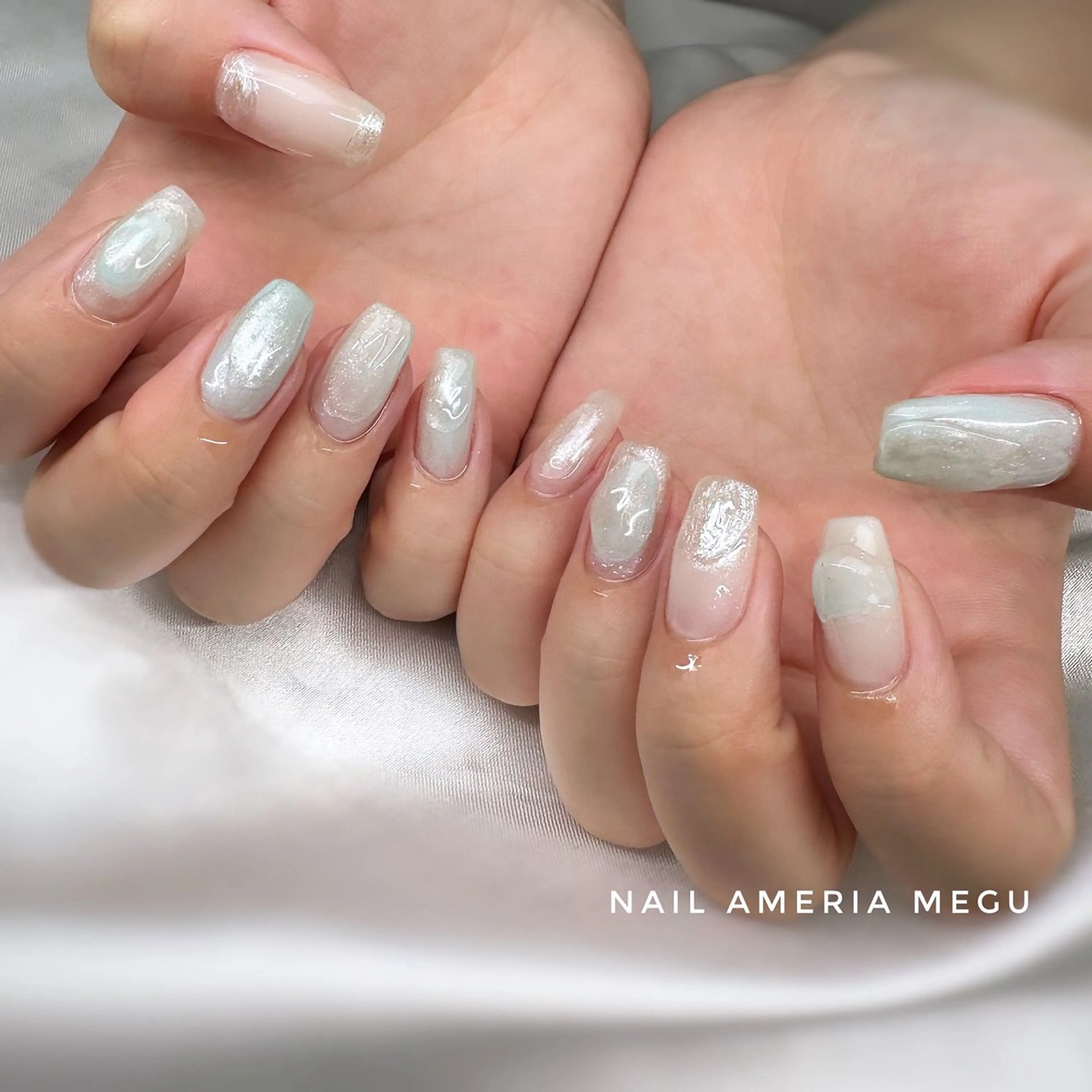 ネイル ニュアンスネイル ハンドネイル Nail ameria megu所属・ameria meguのネイルデザイン