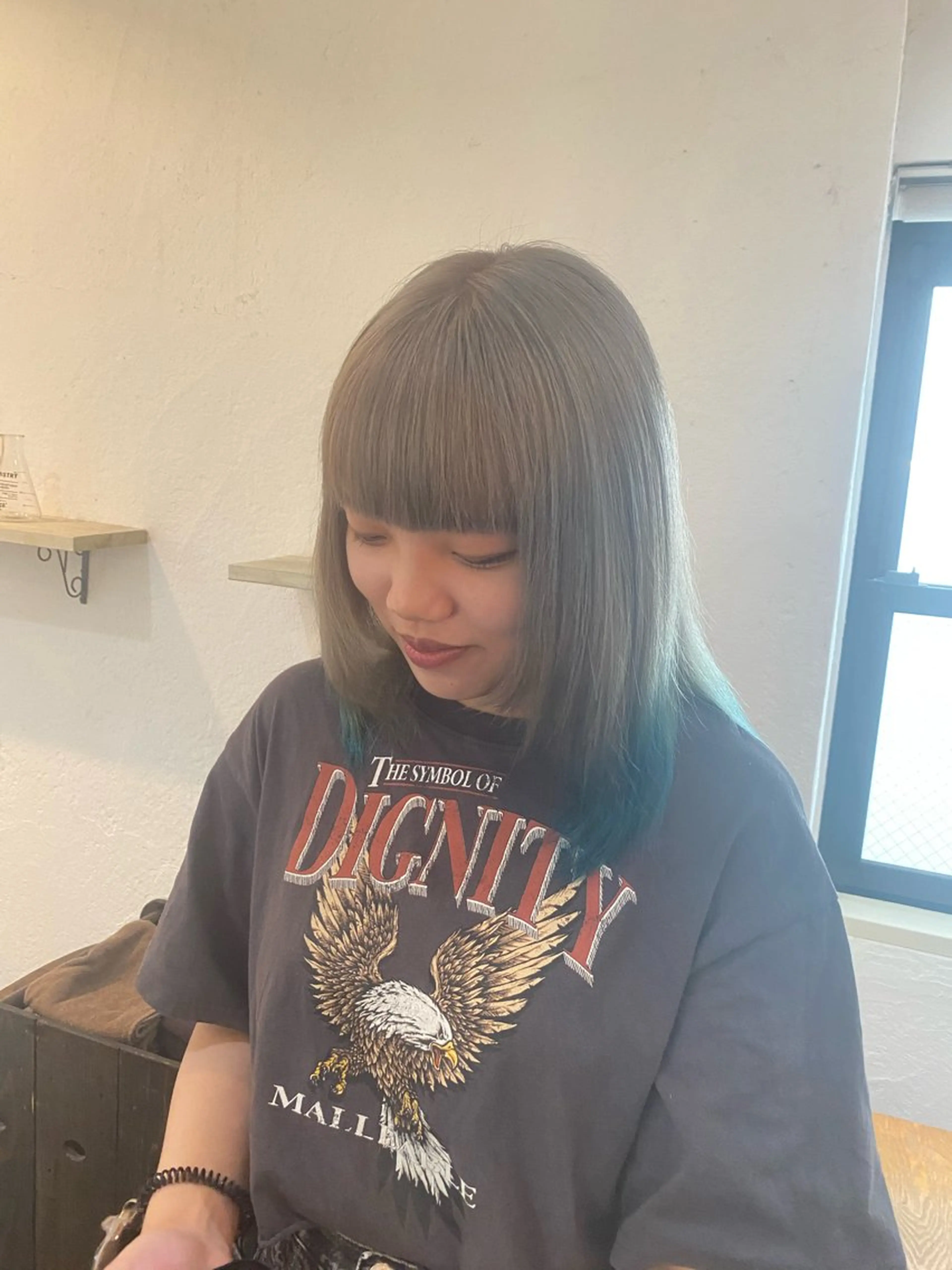 ミディアム ⭐️カラー特化⭐️ 安達佑紀のヘアスタイル