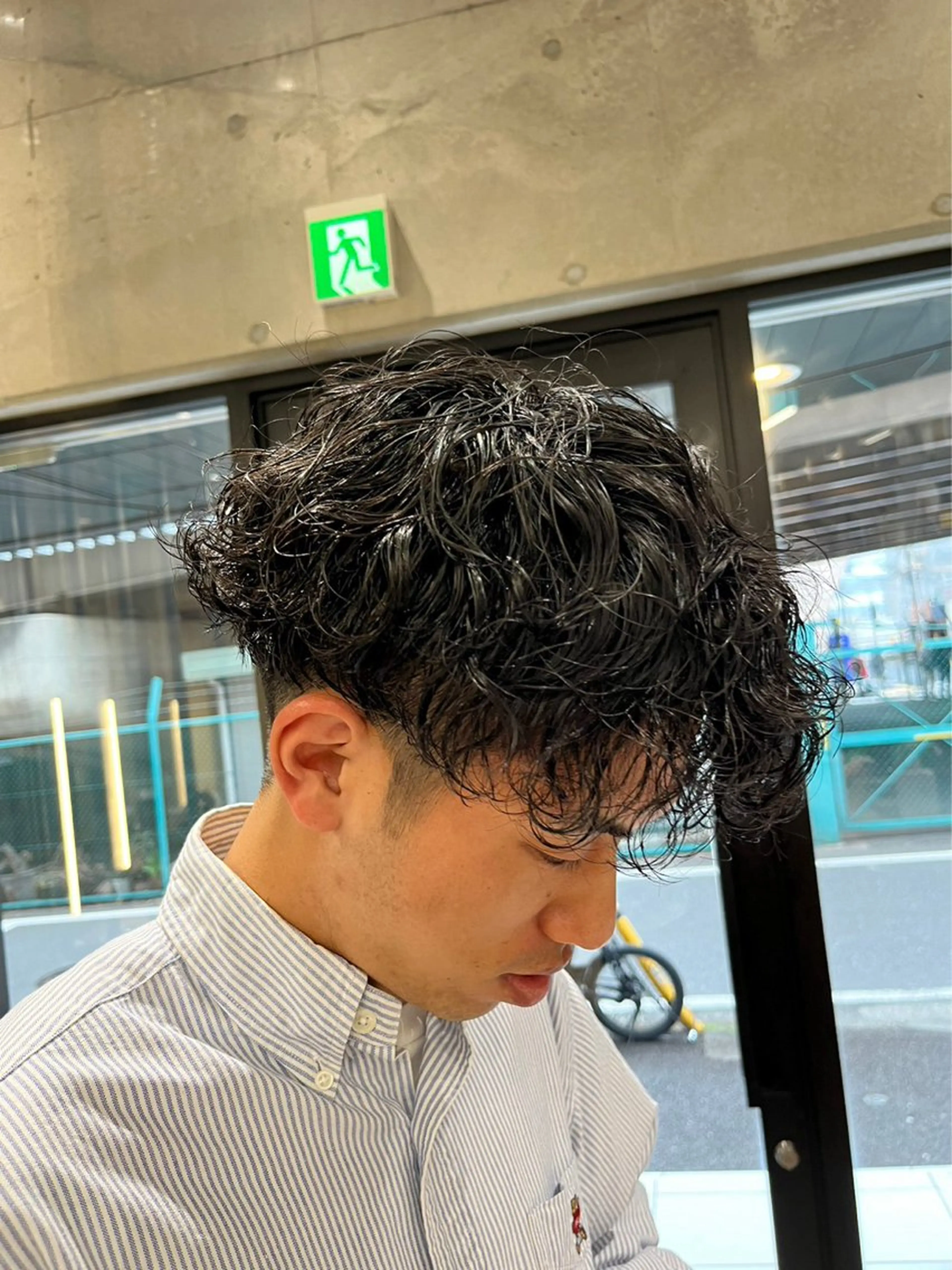 パーマ メンズ FILMS所属・伊藤 壮尭のヘアスタイル