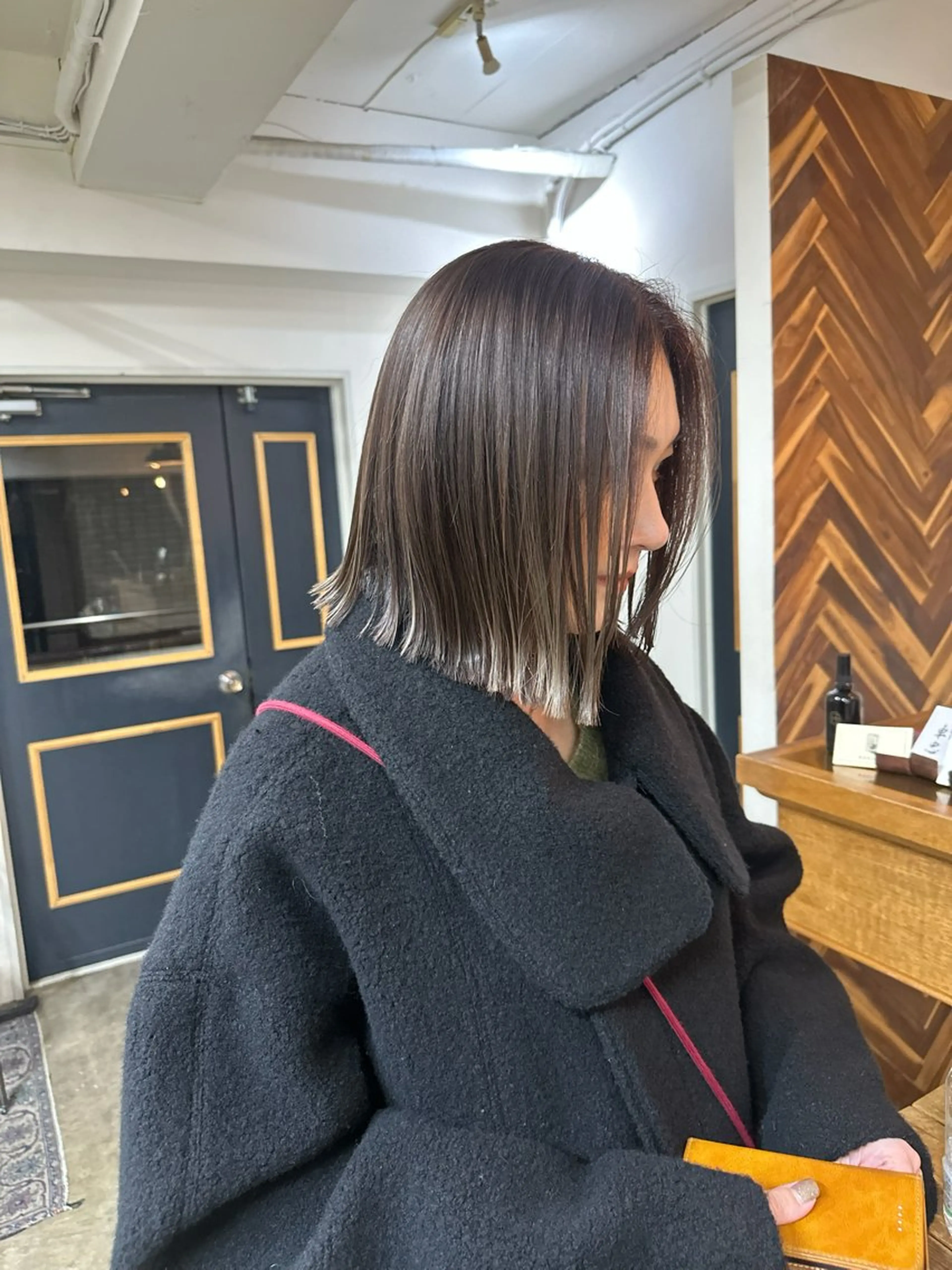 ミディアム カット ヘアカラー トリートメント NAGISA 🎀レディース🎀のヘアスタイル