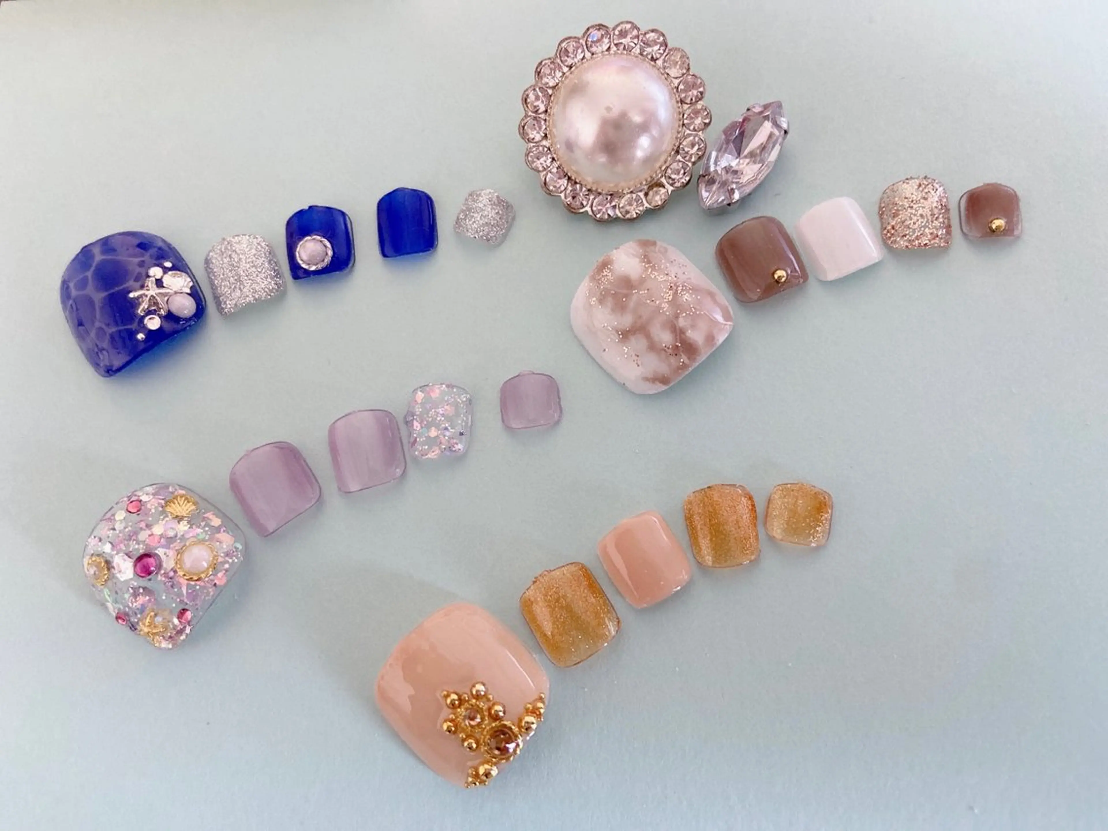 ネイル フットネイル フットネイル nail salon Berry所属・前田 りかのネイルデザイン