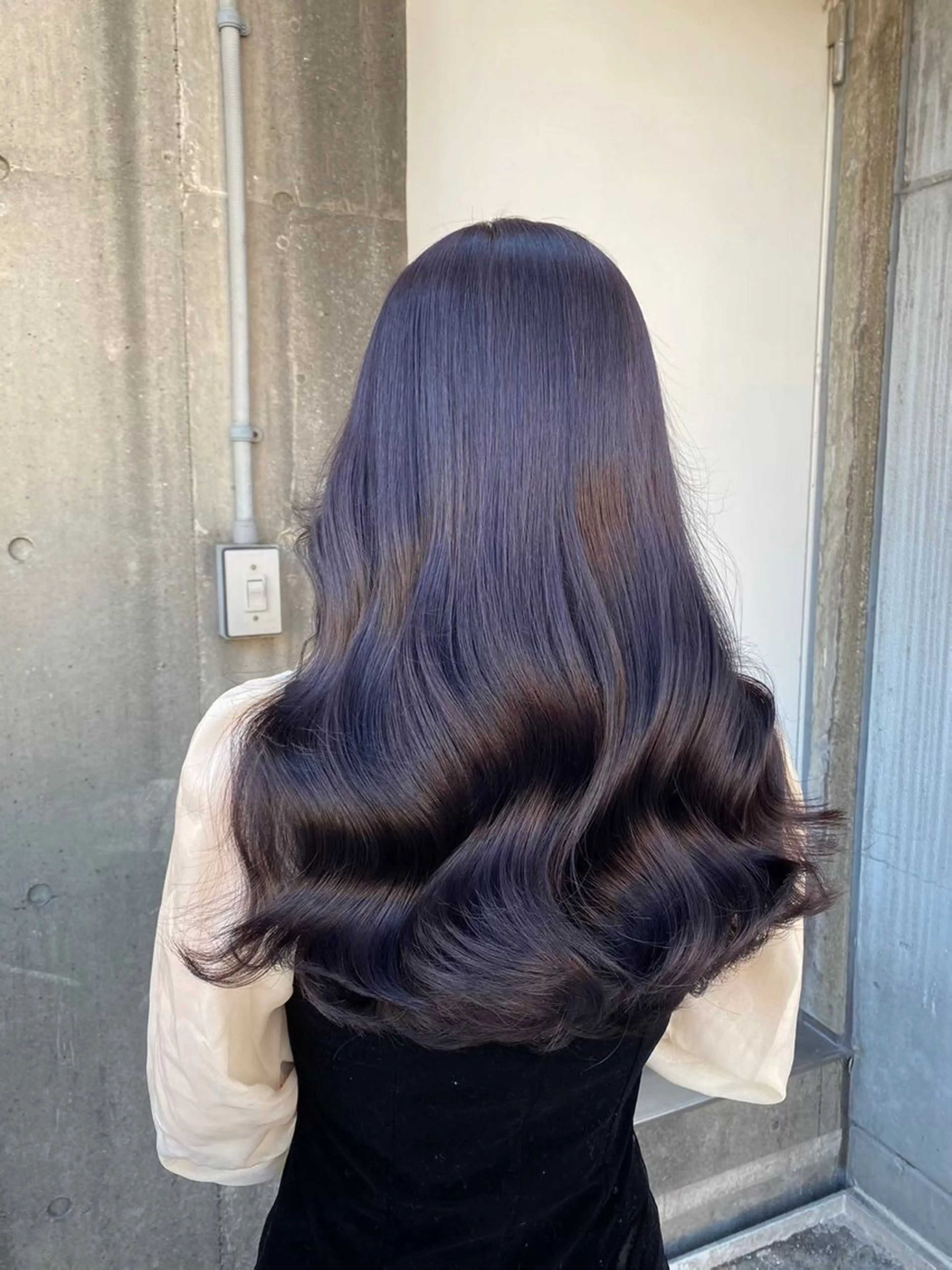 セミロング カラー パーマ ヘアアレンジ ヘアカラー トリートメント ヘッドスパ ヘアセット 池袋ACADEMY モテ🩰似合わせ♡のヘアスタイル