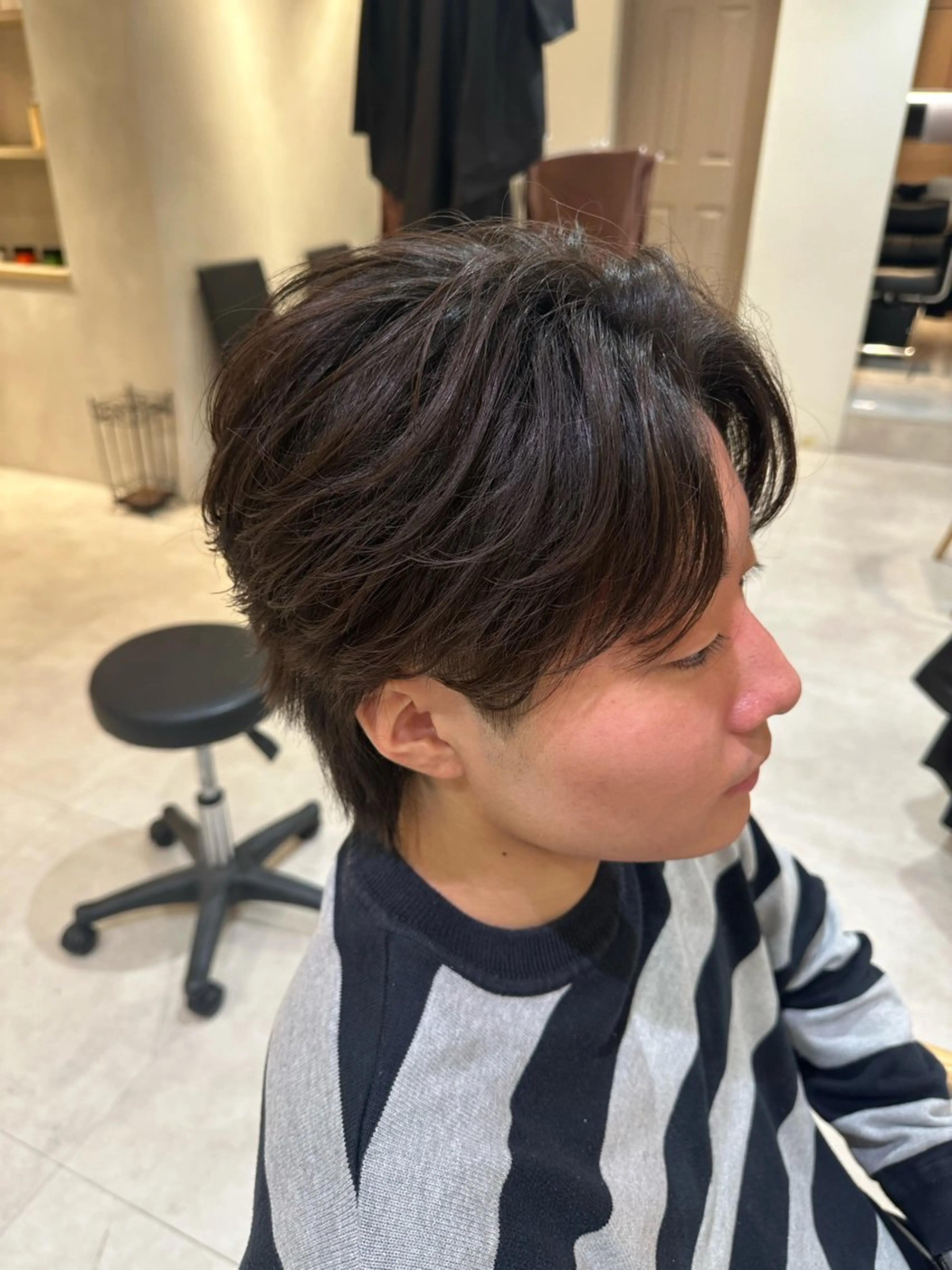 パーマ メンズ フェザーパーマ メンズパーマ カット パーマ トリートメント AITOKYO  men's 横浜所属・【パーマの達人】 メンズ特化🔥小平徹のヘアスタイル
