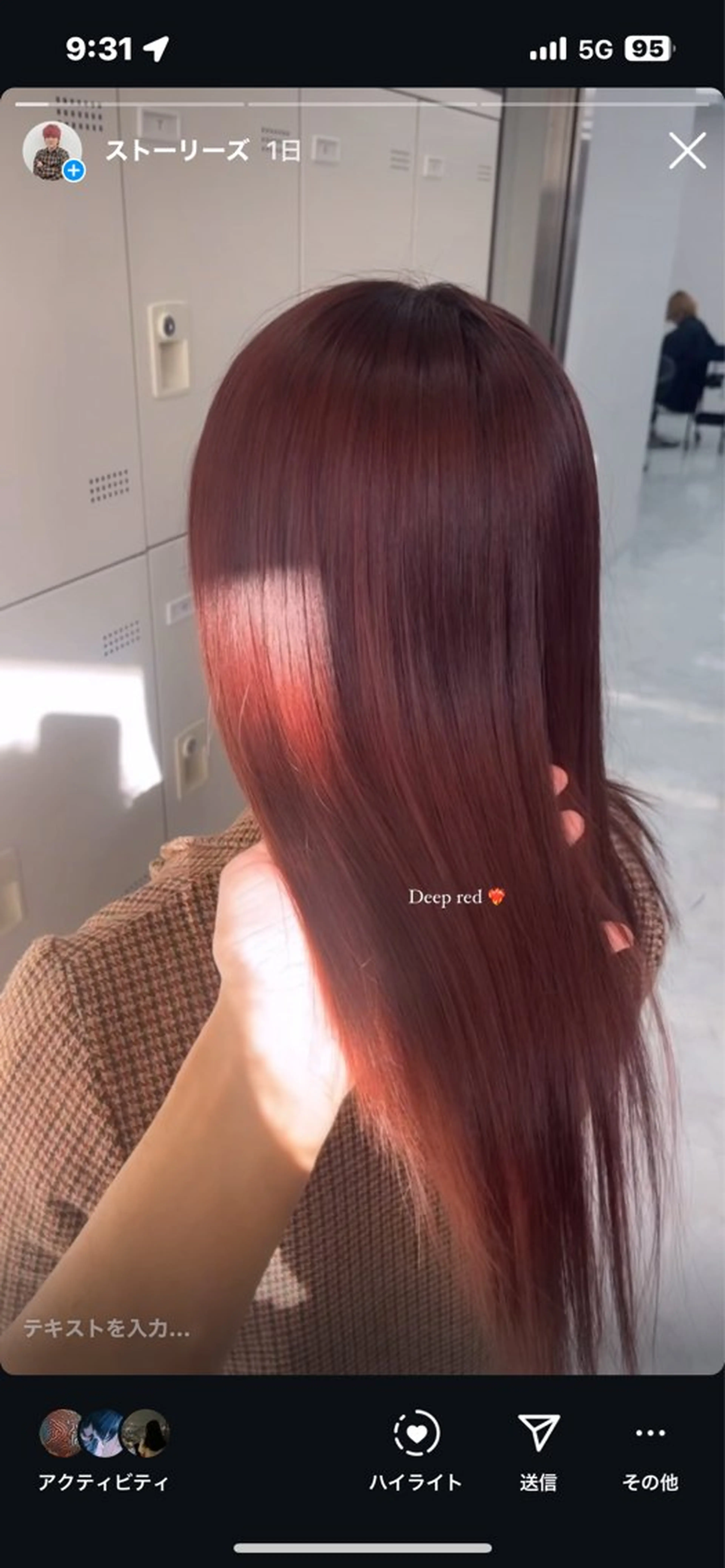 ロング カラー kazuki🍑韓国 トレンド暖色🫗のヘアスタイル