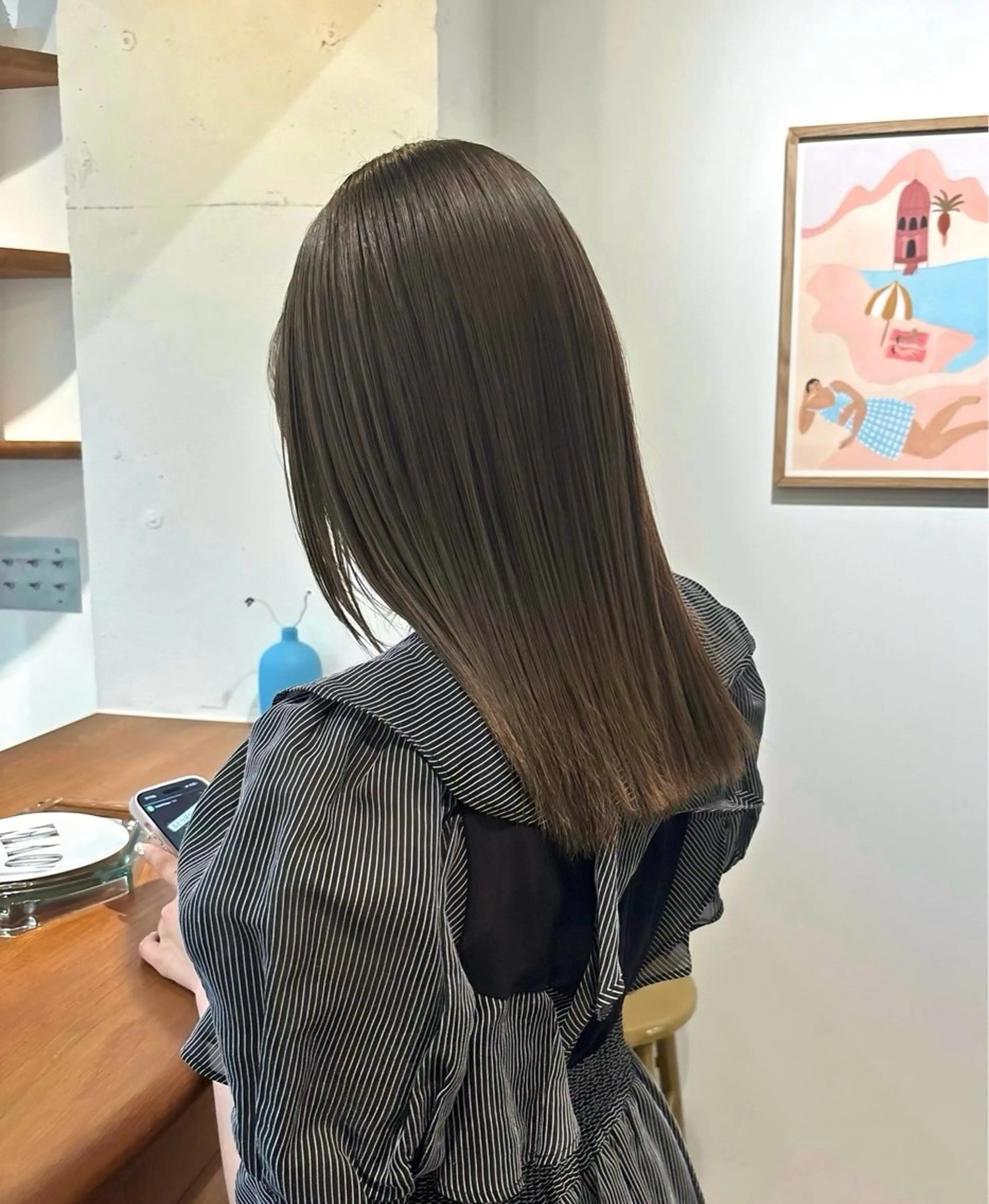 カラー ヘアカラー トリートメント ヘッドスパ ☑️aiko【艶 カラー・ショート募】のヘアスタイル