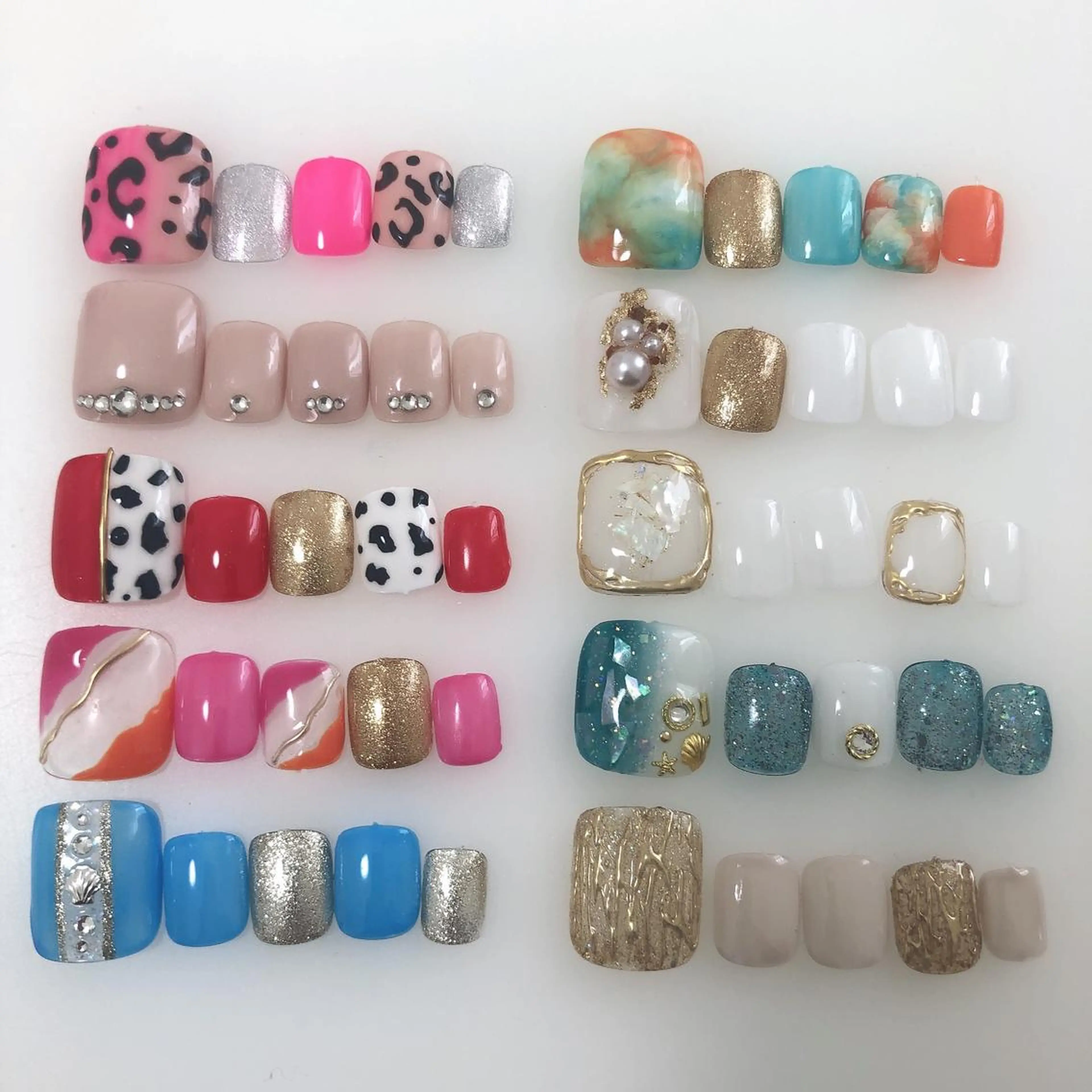 ネイル フットネイル nail salon Richeのネイルデザイン