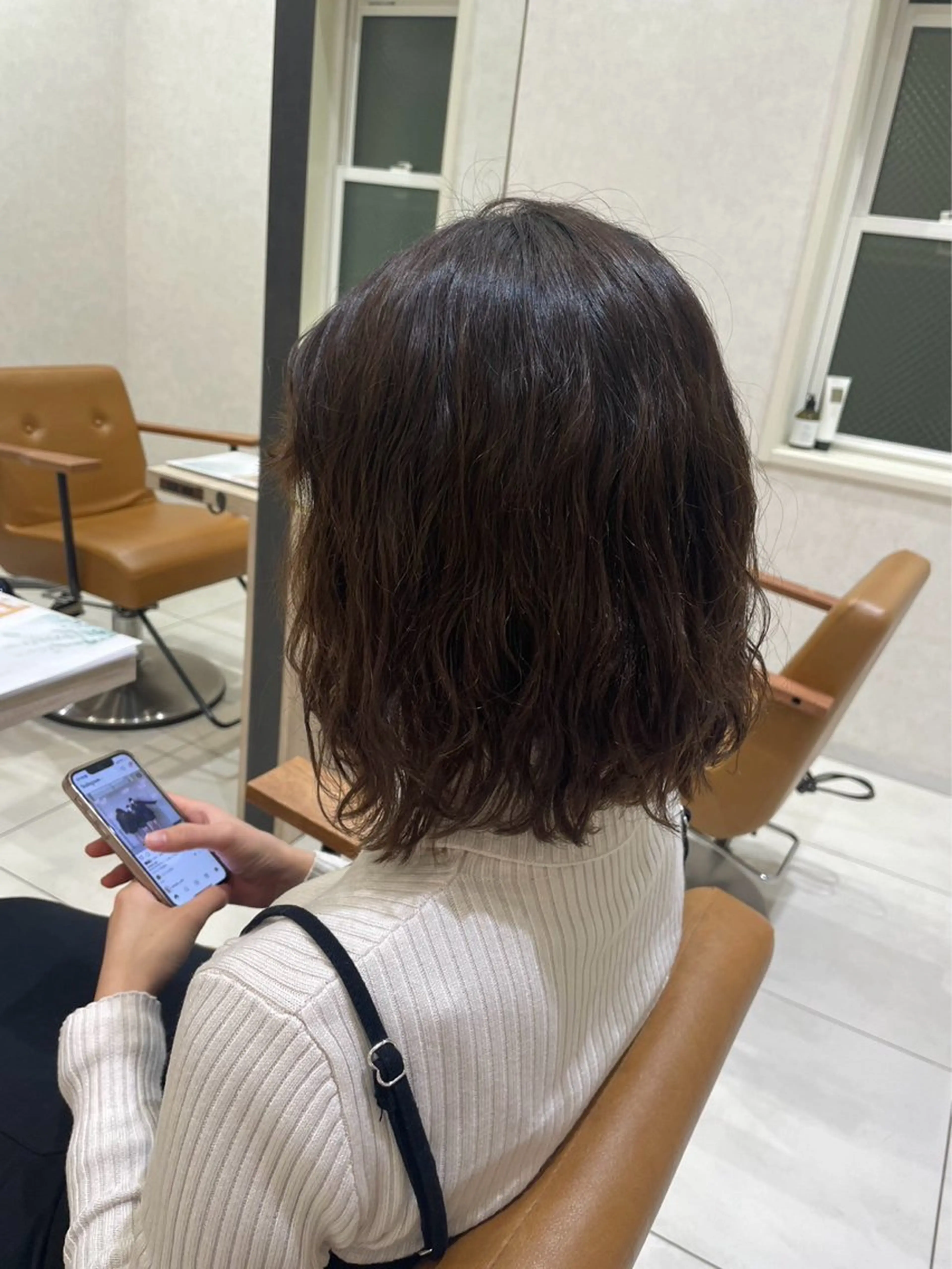 パーマ 無料カットモデル募集 もえのヘアスタイル