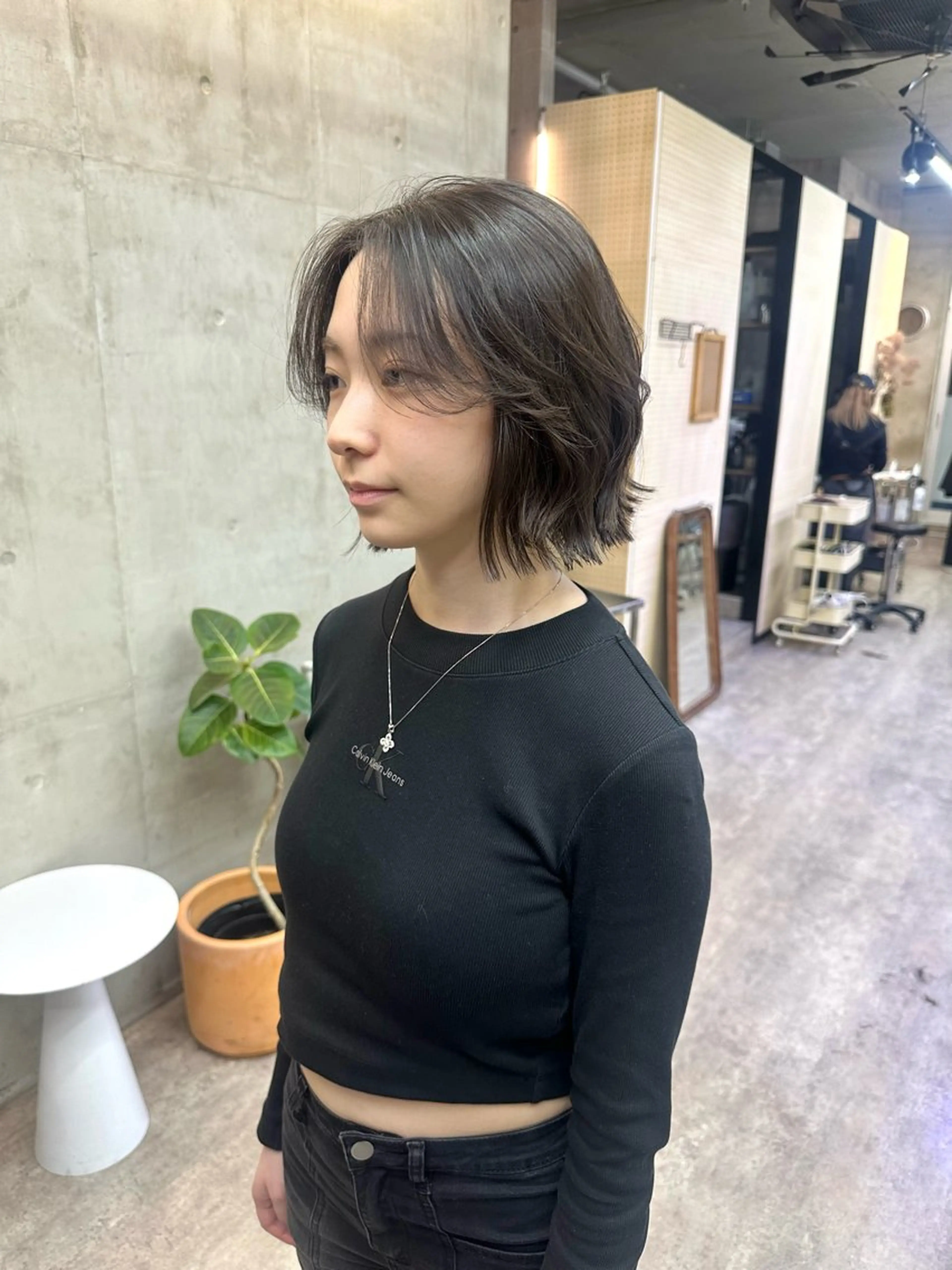 ショート カラー ボブレイヤー ボブ レイヤーカット カット SALT WATER　恵比寿所属・レイヤーカット💫 ／HARUKA🎀のヘアスタイル