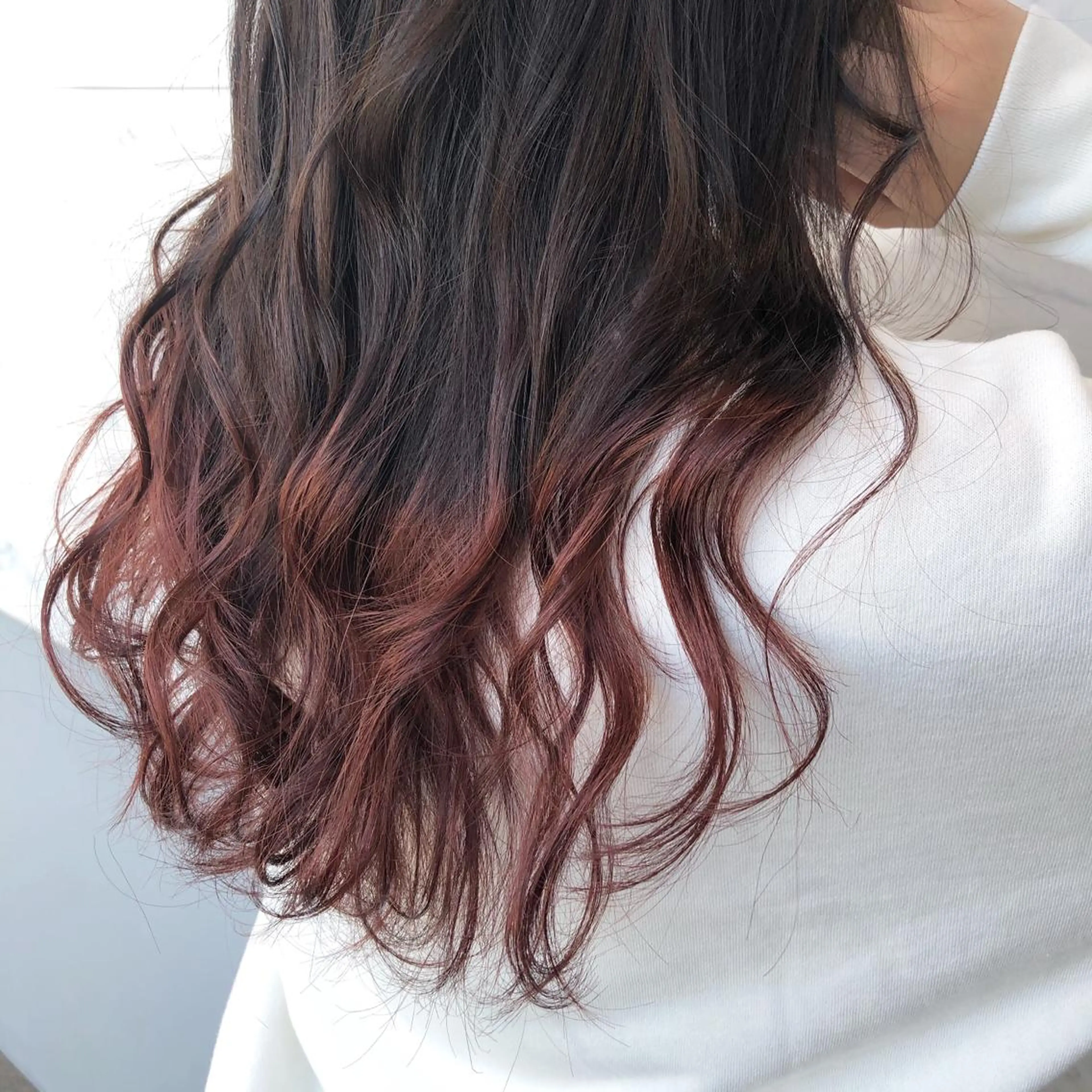 ロング カラー ヘアアレンジ 吉野 優子のマツエク・マツパデザイン