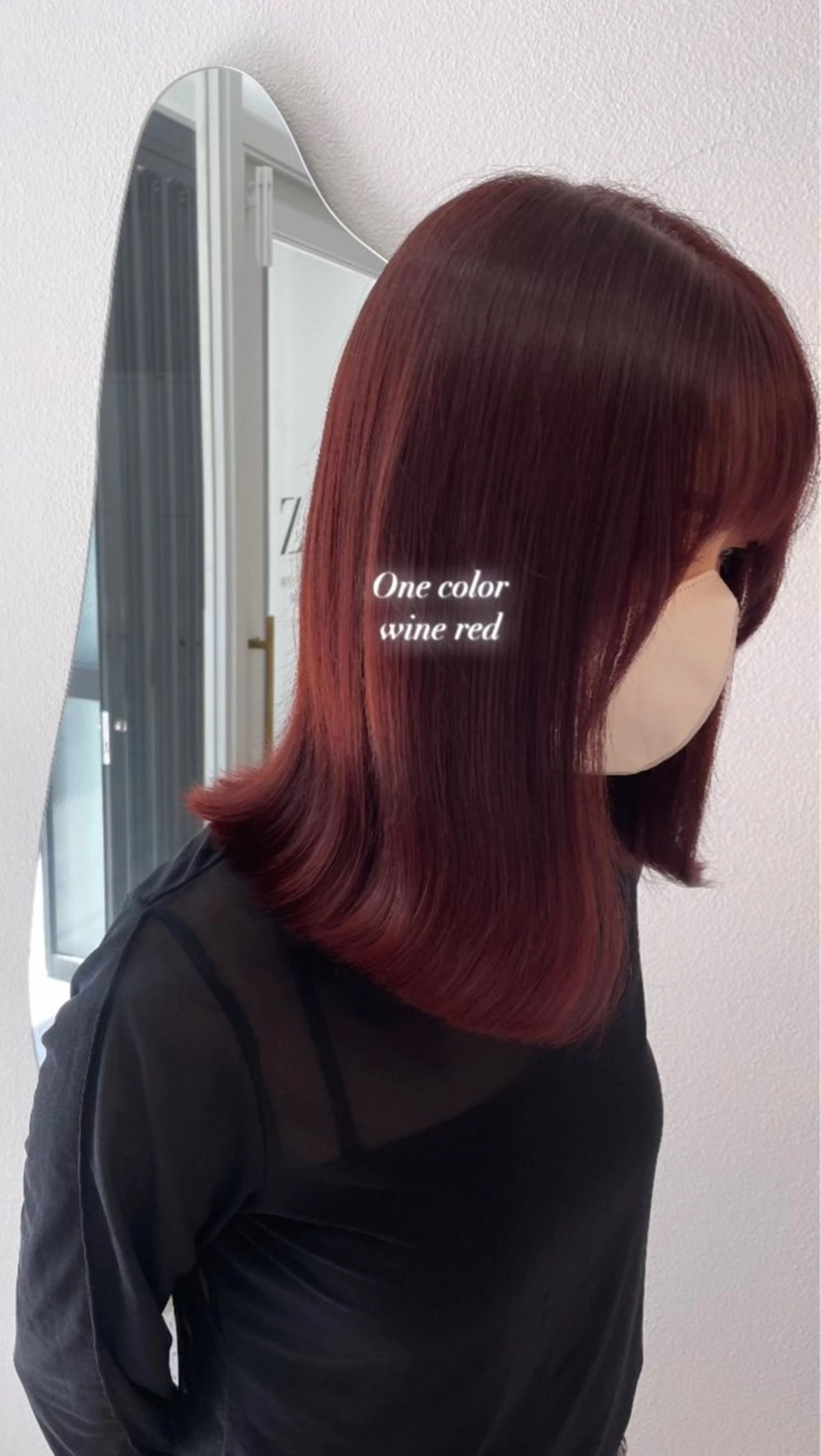 セミロング カット ヘアカラー トリートメント 赤味消しcolor 🌿🤍Ayaのヘアスタイル