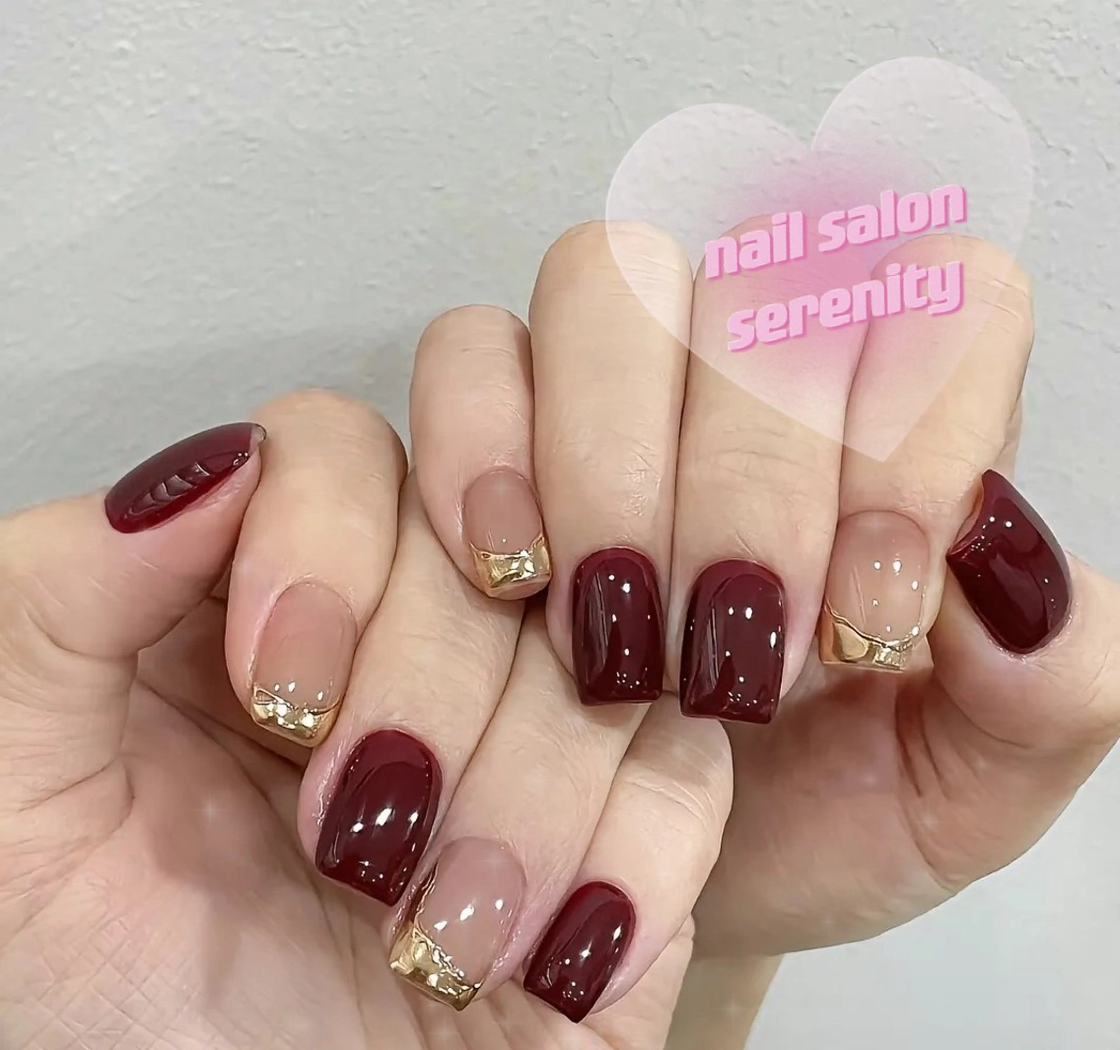 ネイル ハンドネイル ハンドケア ✨Serenity ワンホンネイルのネイルデザイン