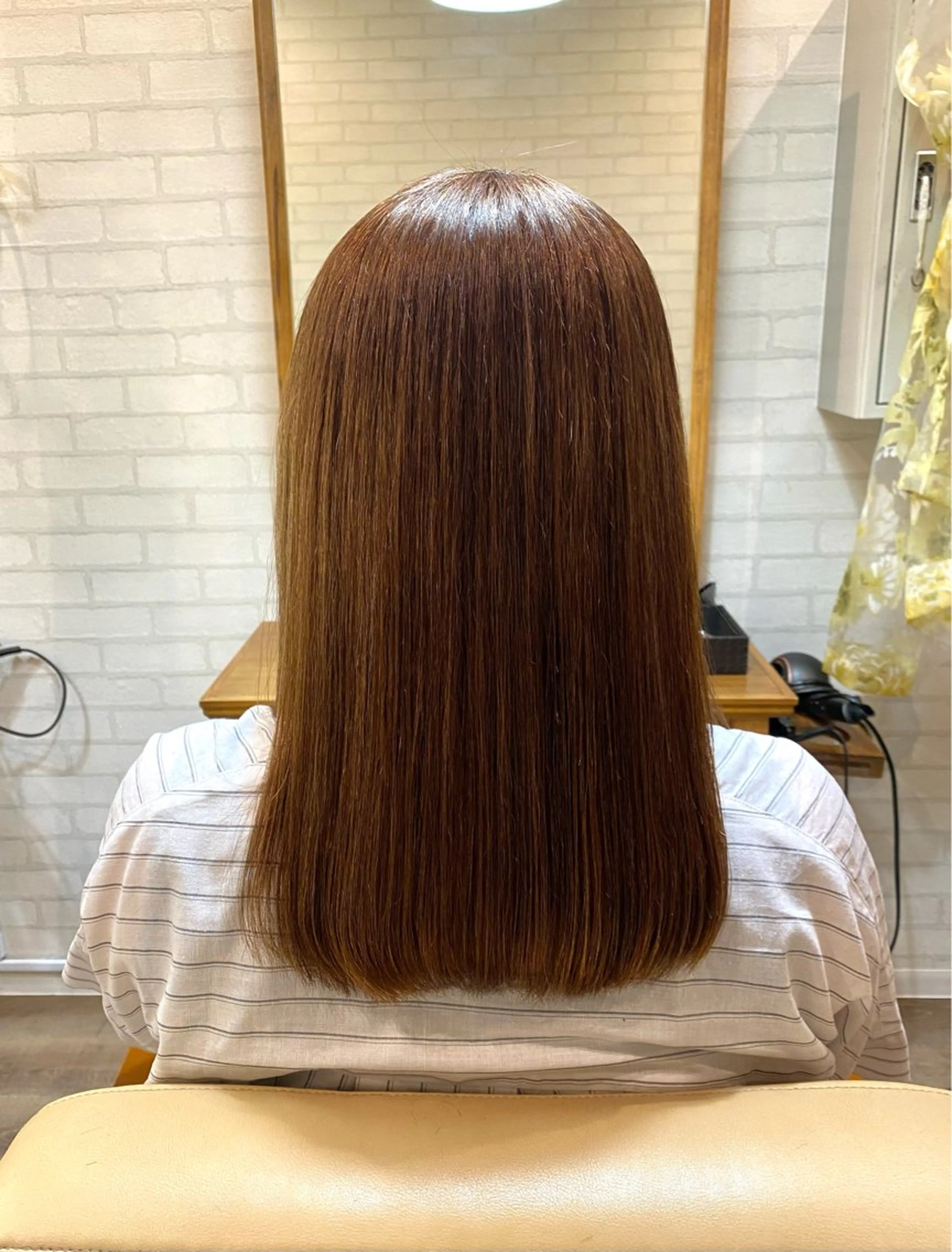 セミロング カラー Aujuaソムリエ 🎨‎♡HARUのヘアスタイル