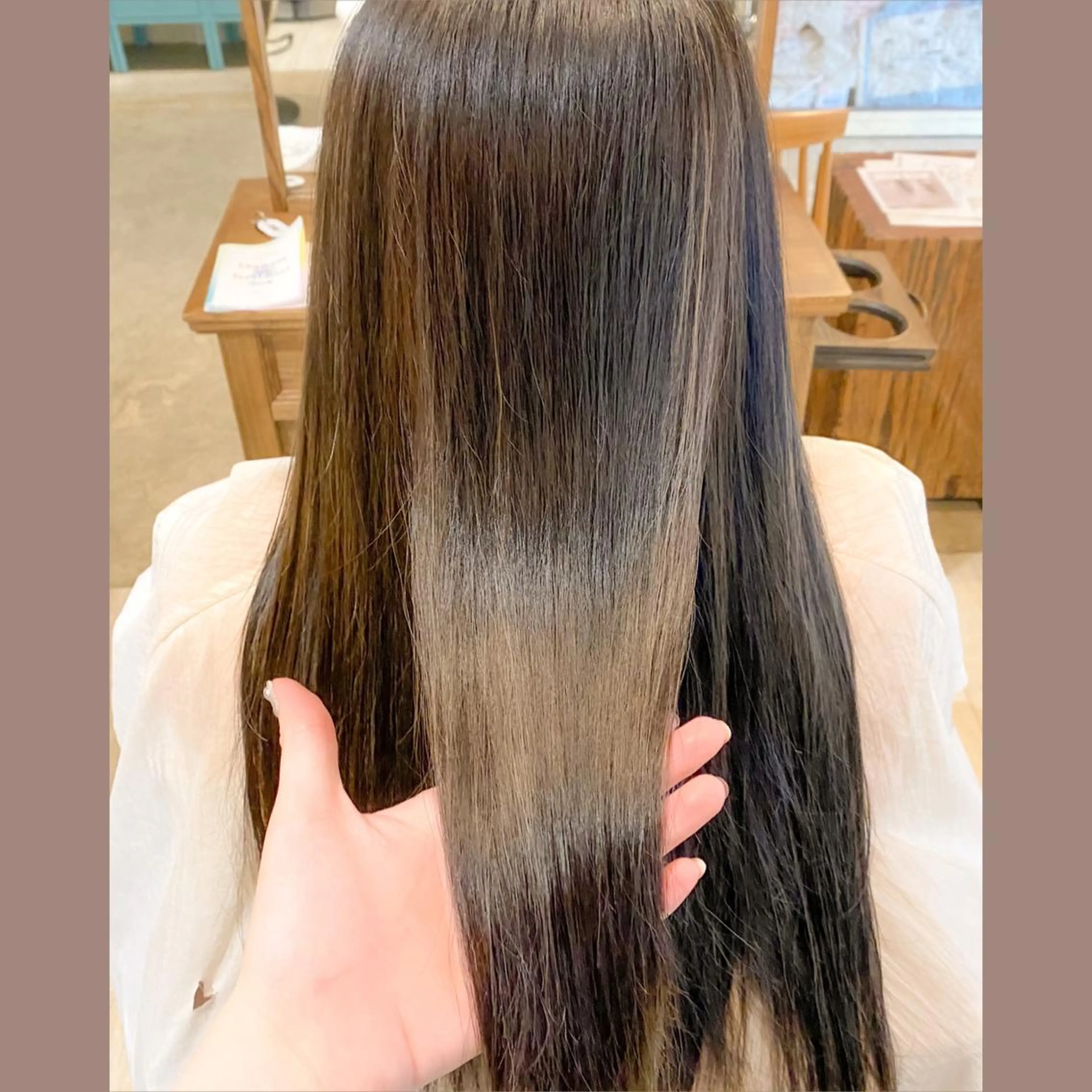ロング 𓅰なかがわ ふみな𓅯のヘアスタイル