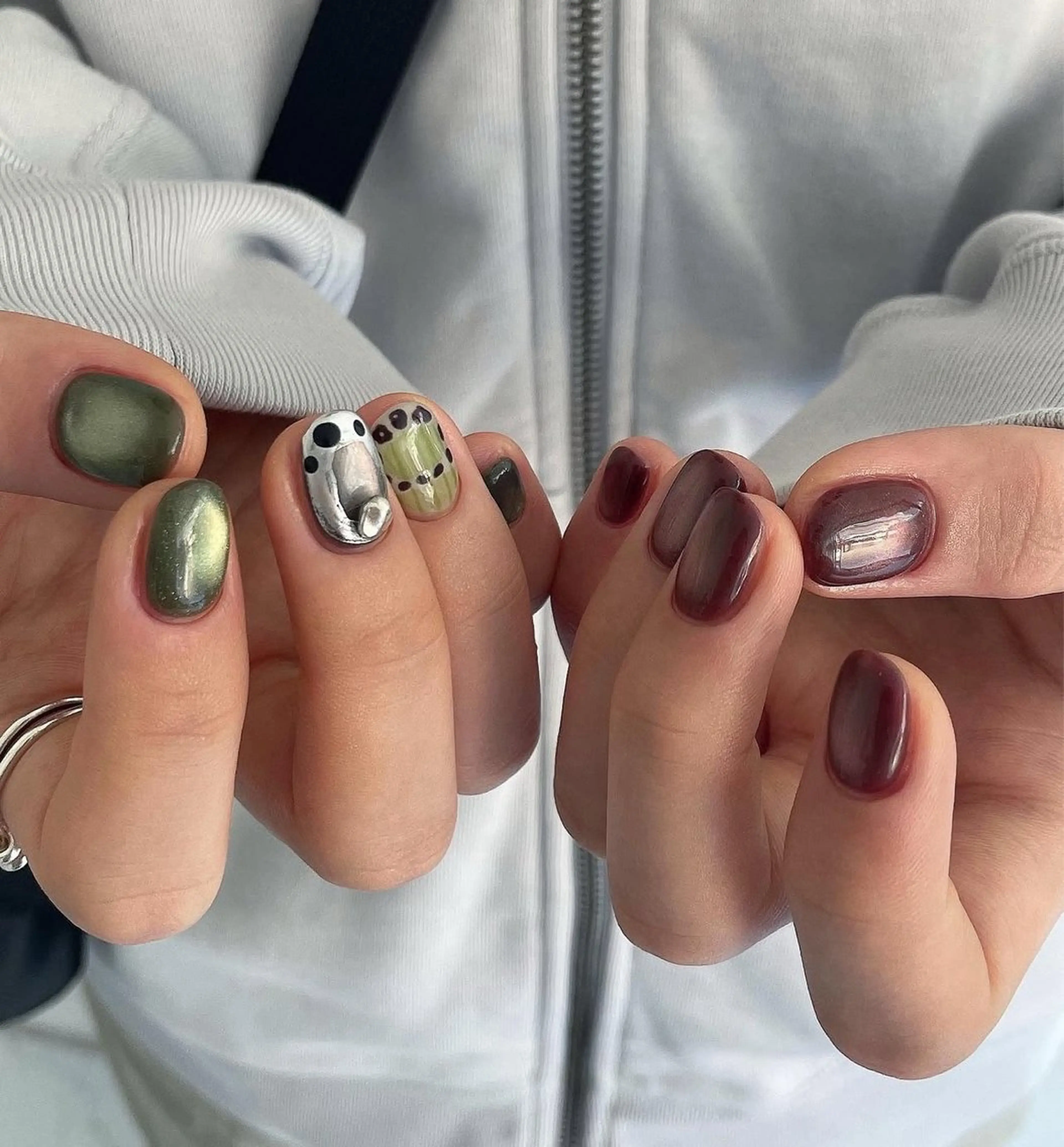 ネイル ハンドネイル Le Clavier  Nail Salon所属・佐藤 ゆきのネイルデザイン