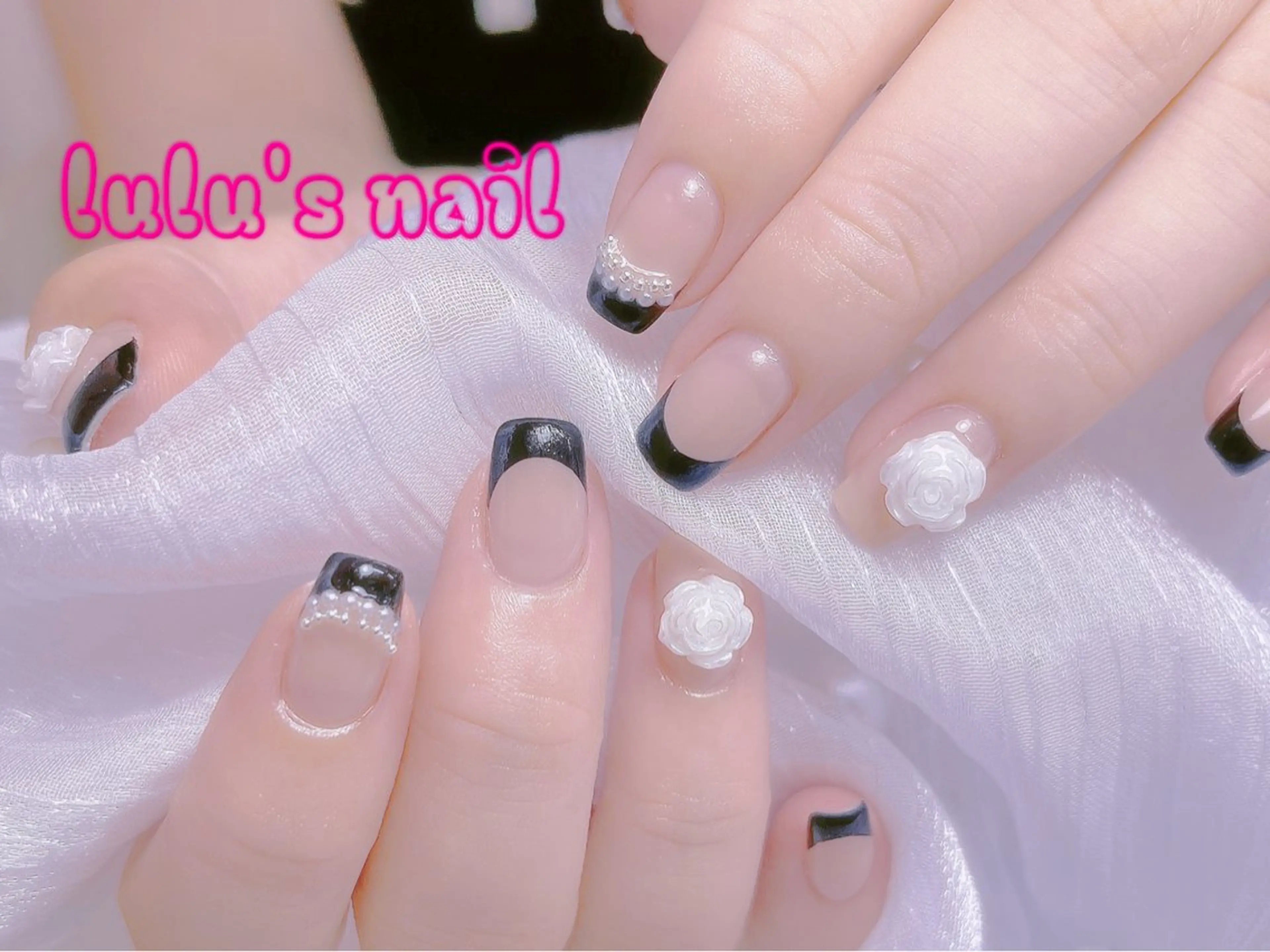 ネイル フレンチネイル 持ち込み ハンドネイル Candy nailのネイルデザイン