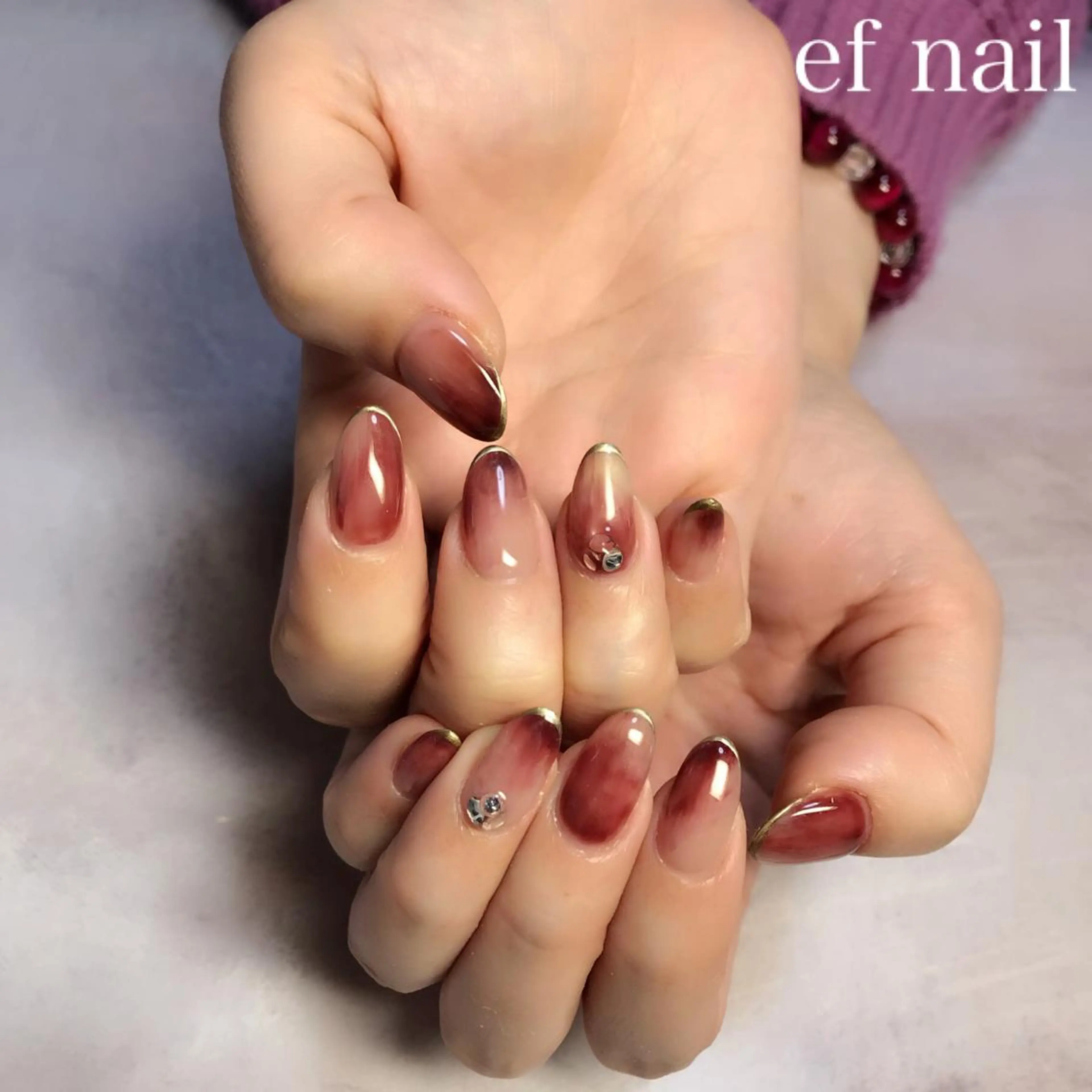 ネイル ハンドネイル ef nailのネイルデザイン