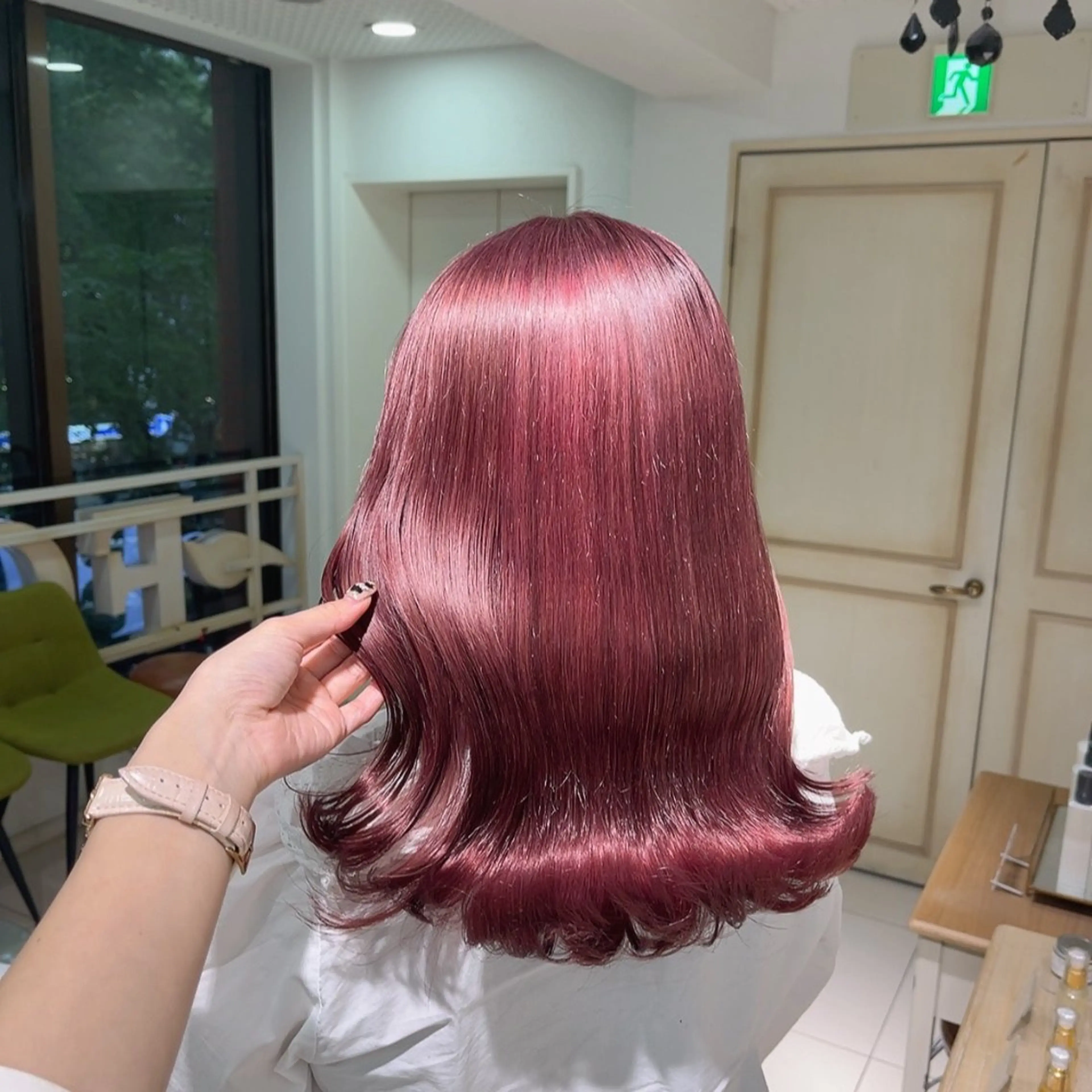 ロング カラー ピンクカラー LbyHOME所属・‎Lby home 🪽mikuのヘアスタイル