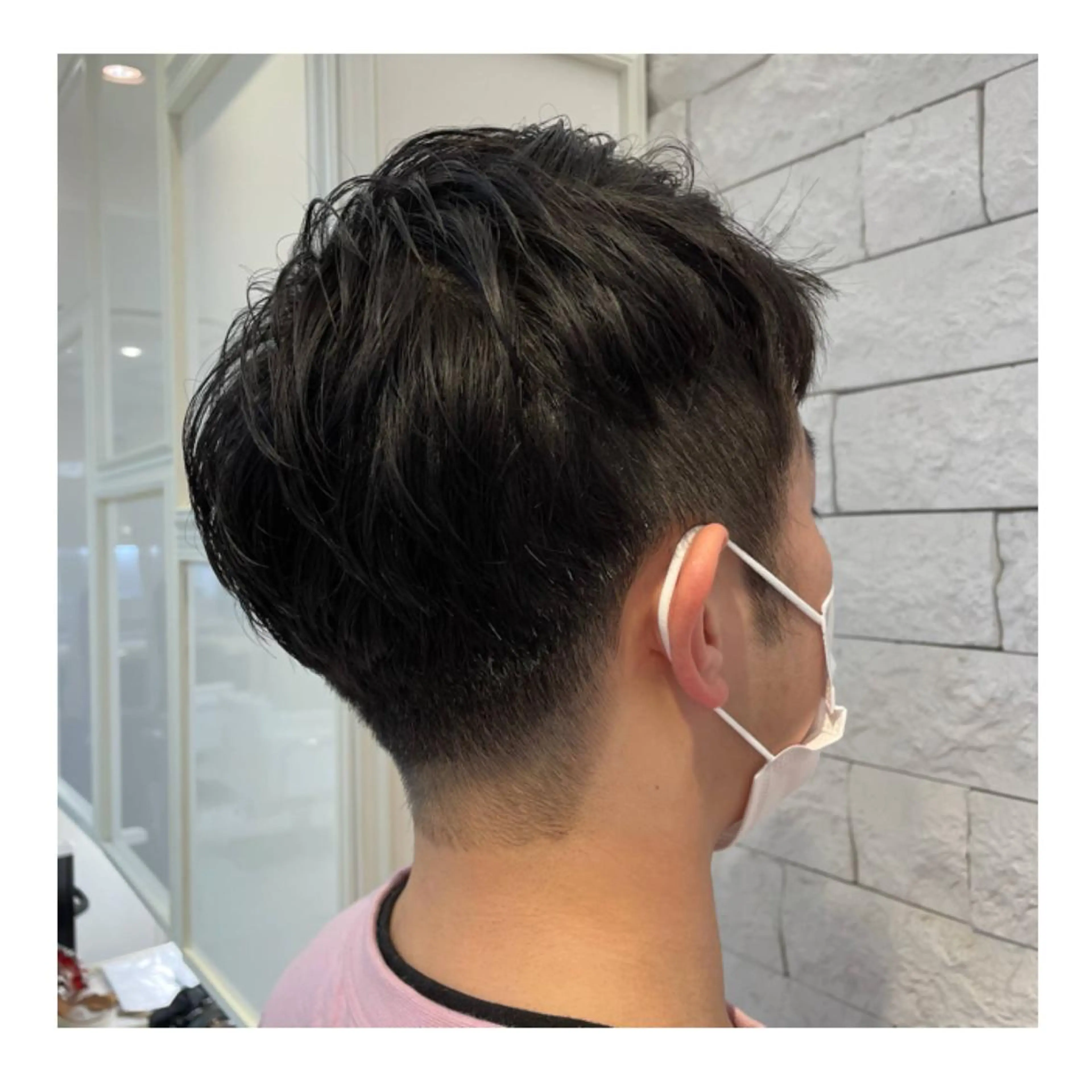 メンズ 刈り上げ BiBi 藪 菜月のヘアスタイル