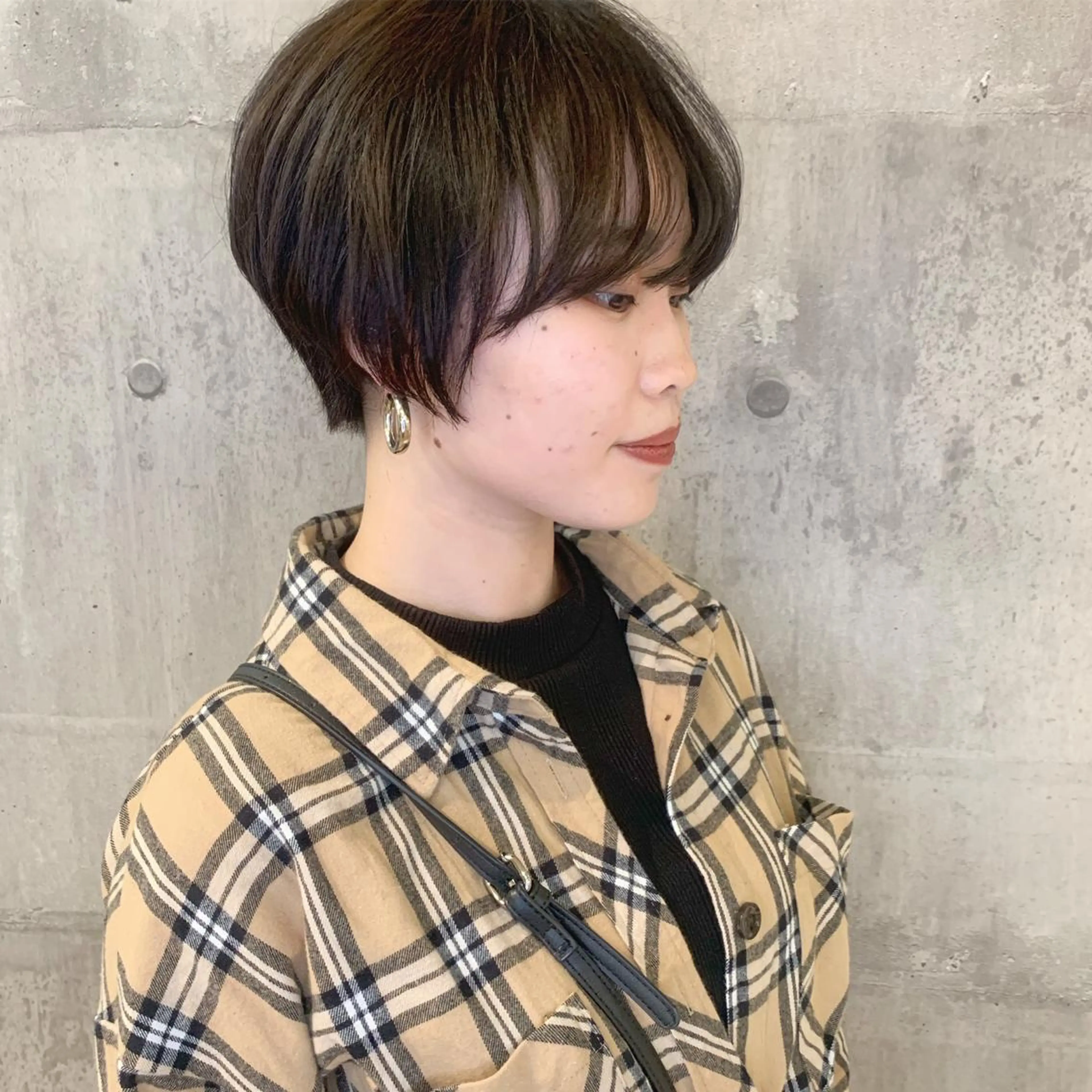 ショート ショートヘア ﾊｲﾄｰﾝ/ｼｮｰﾄ 村上淳乃🐥のヘアスタイル