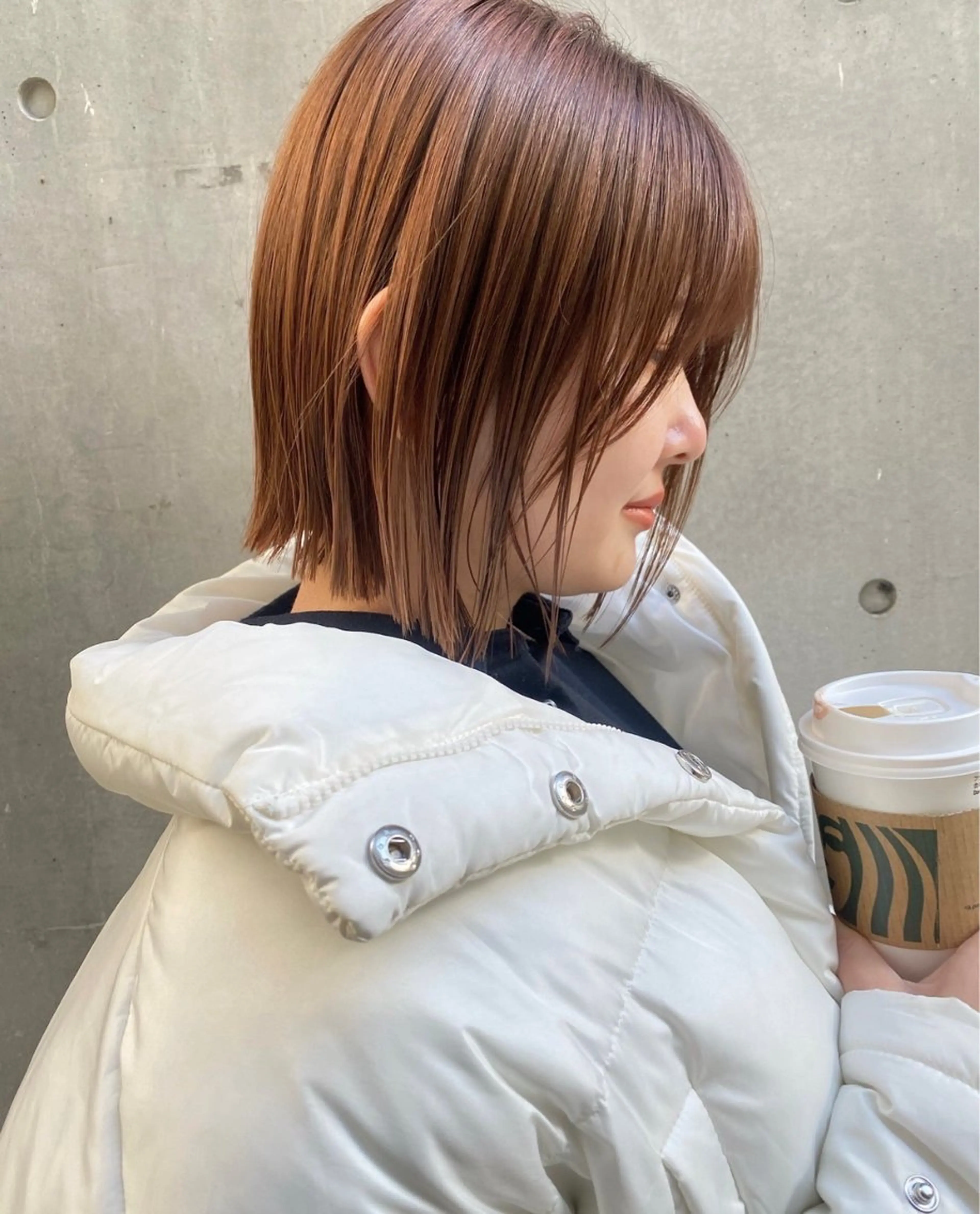 ミディアム カラー 木村 泰晟のヘアスタイル