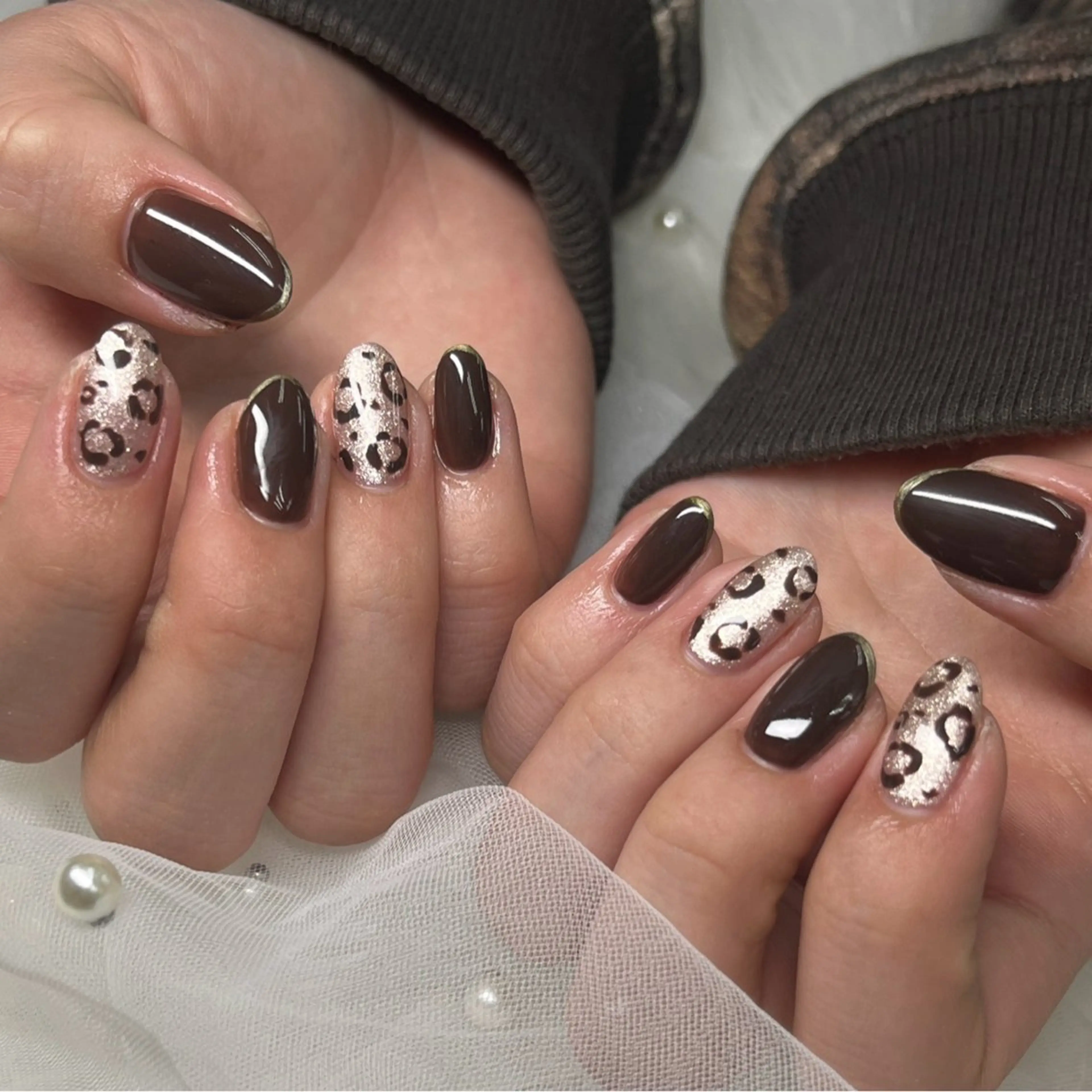 ネイル ハンドネイル tener 🖤yua🖤のネイルデザイン