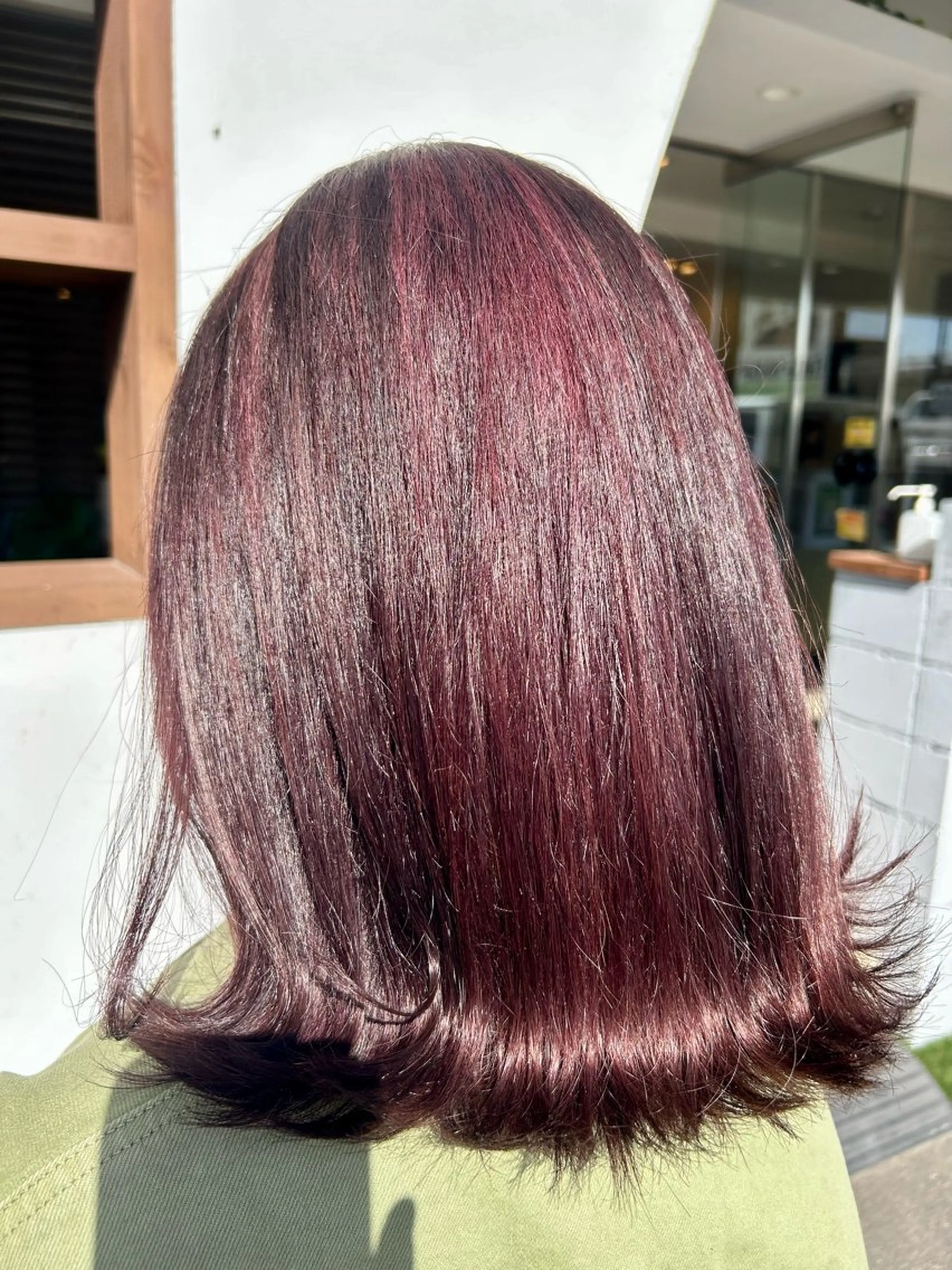 カラー ピンクカラー バイオレットカラー 美容室 Jフィドルファドル所属・わきた かずなのヘアスタイル