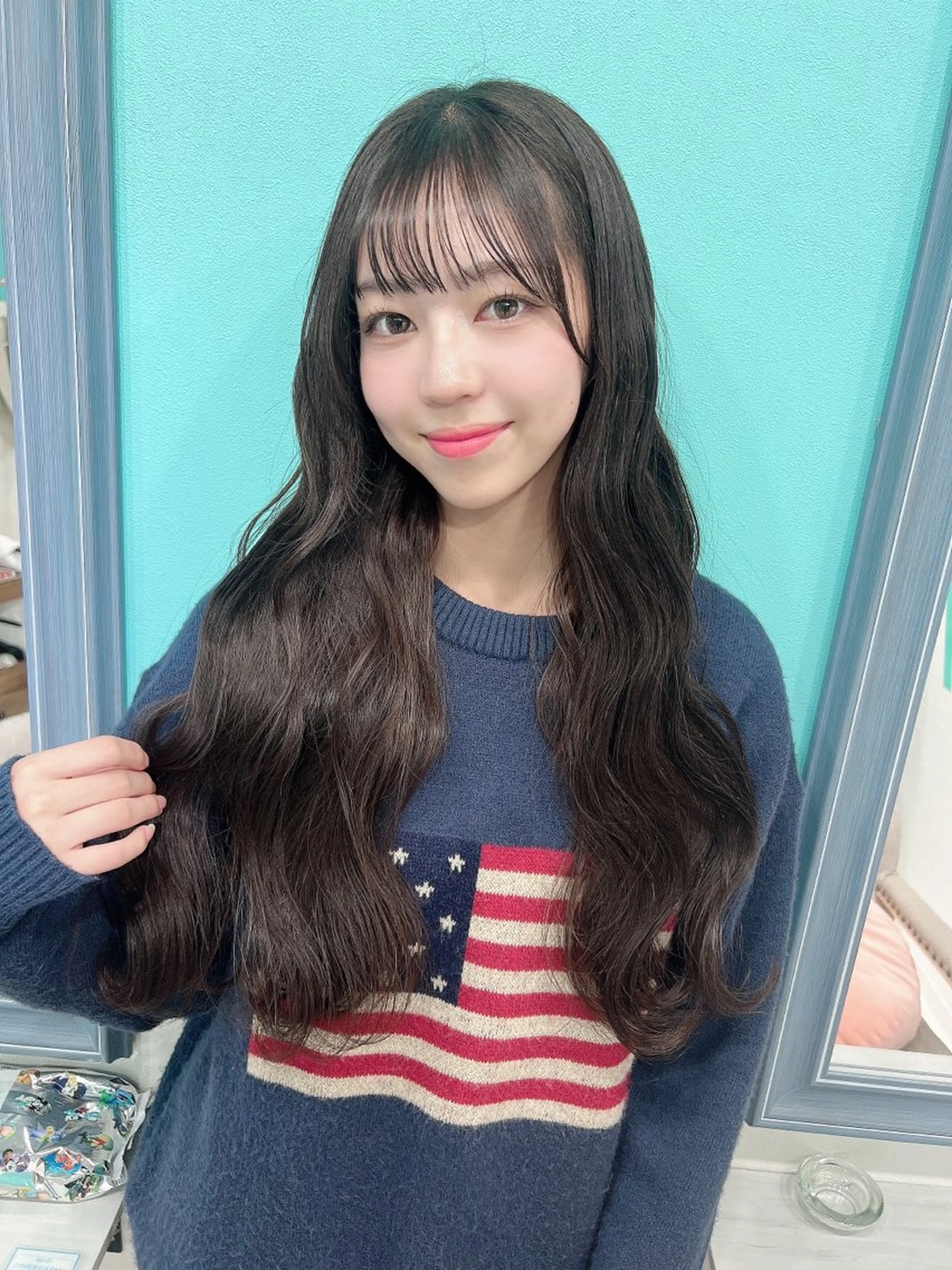 ロング トリートメント エクステ ヘッドスパ 韓国🫧アイドルヘア 🎀みづきのヘアスタイル