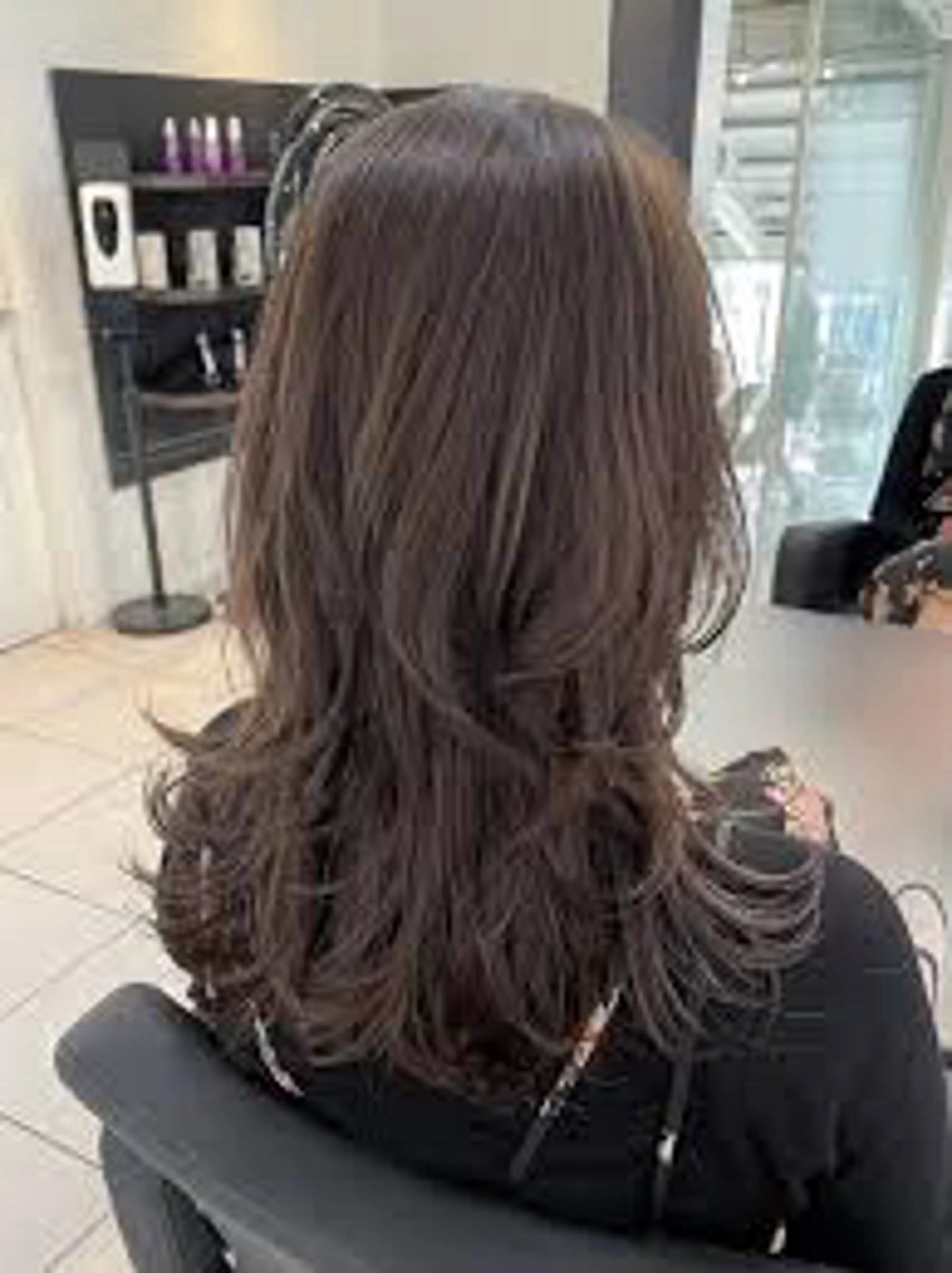 ロング カラー 小林 優斗のヘアスタイル