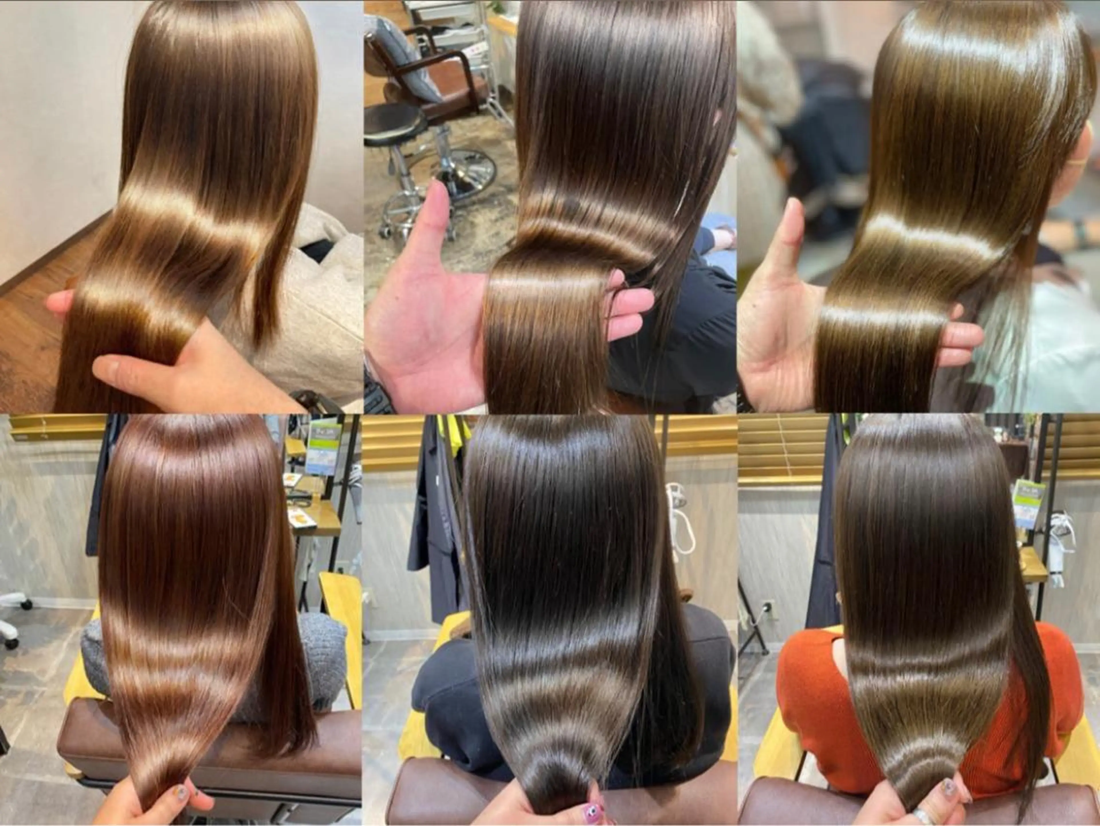 ロング カラー ヘアアレンジ 成人式 アディクシーカラー アッシュ バレイヤージュ ミストバング ヘアカラー トリートメント 🕊miki モテ髪🫧のヘアスタイル