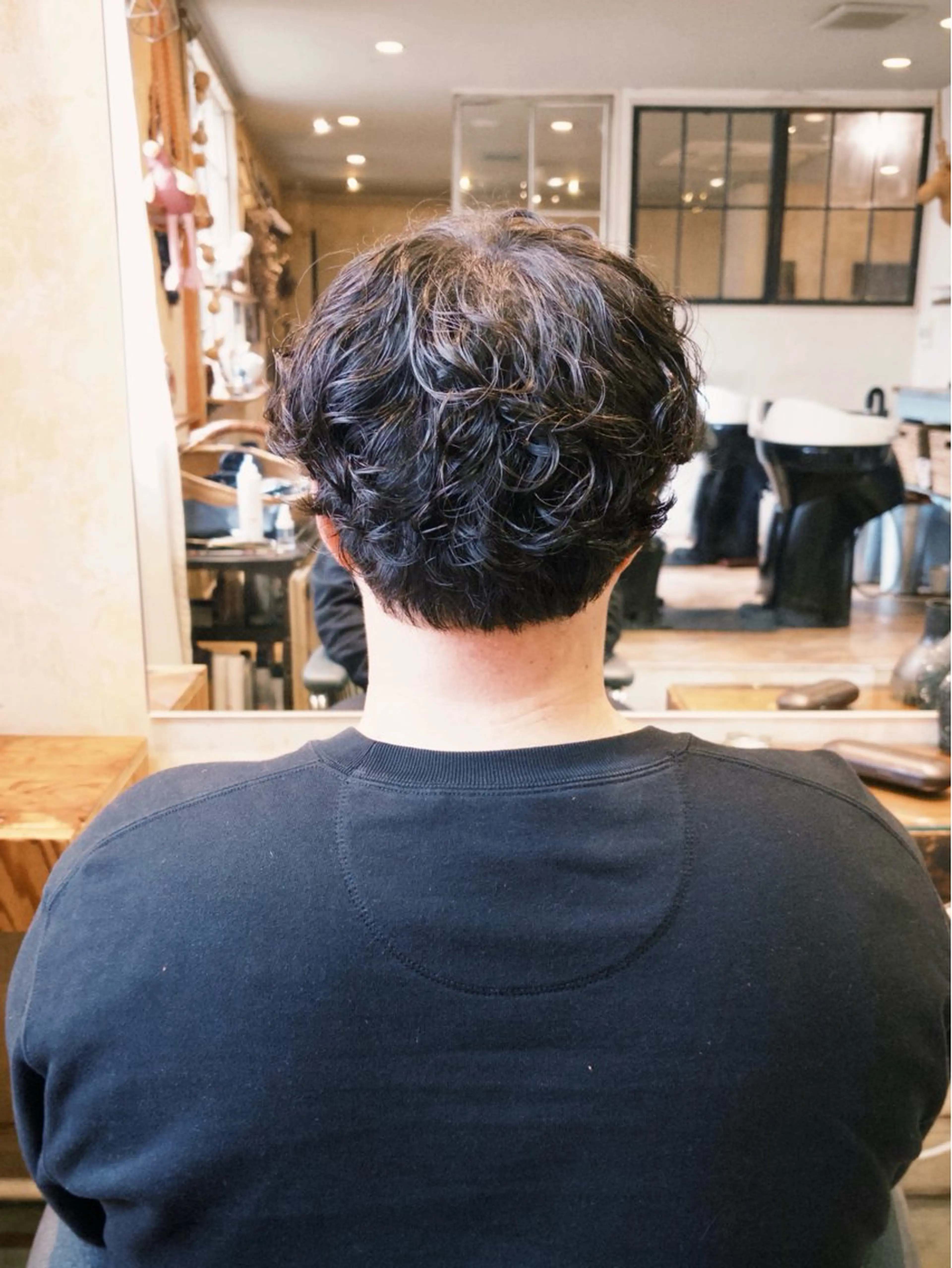 ショート パーマ メンズ iki所属・パーマstyle てるてるのヘアスタイル