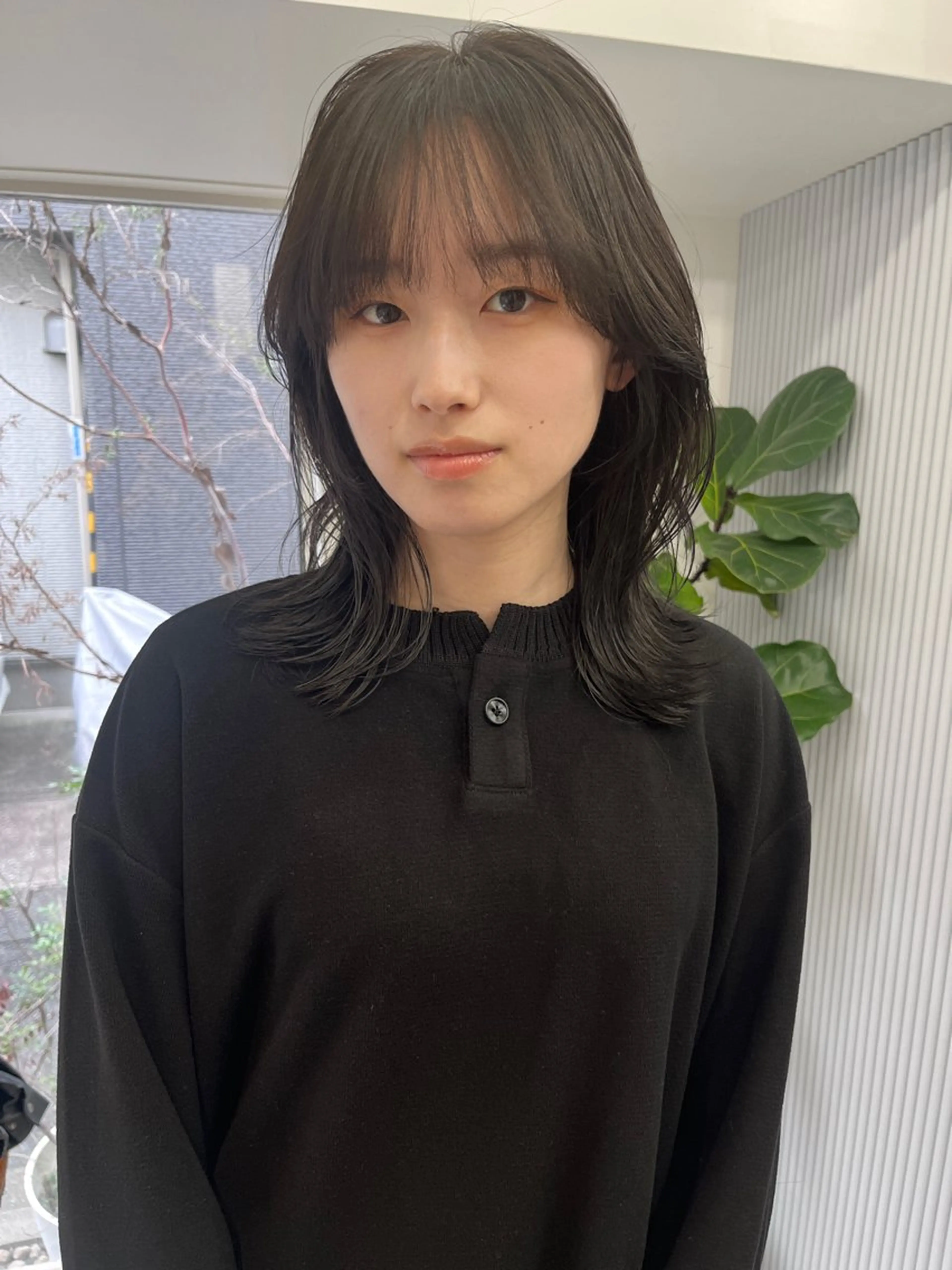 セミロング カラー カット ヘアカラー トリートメント ナチュラルなヘア /ヨシダトモキのヘアスタイル