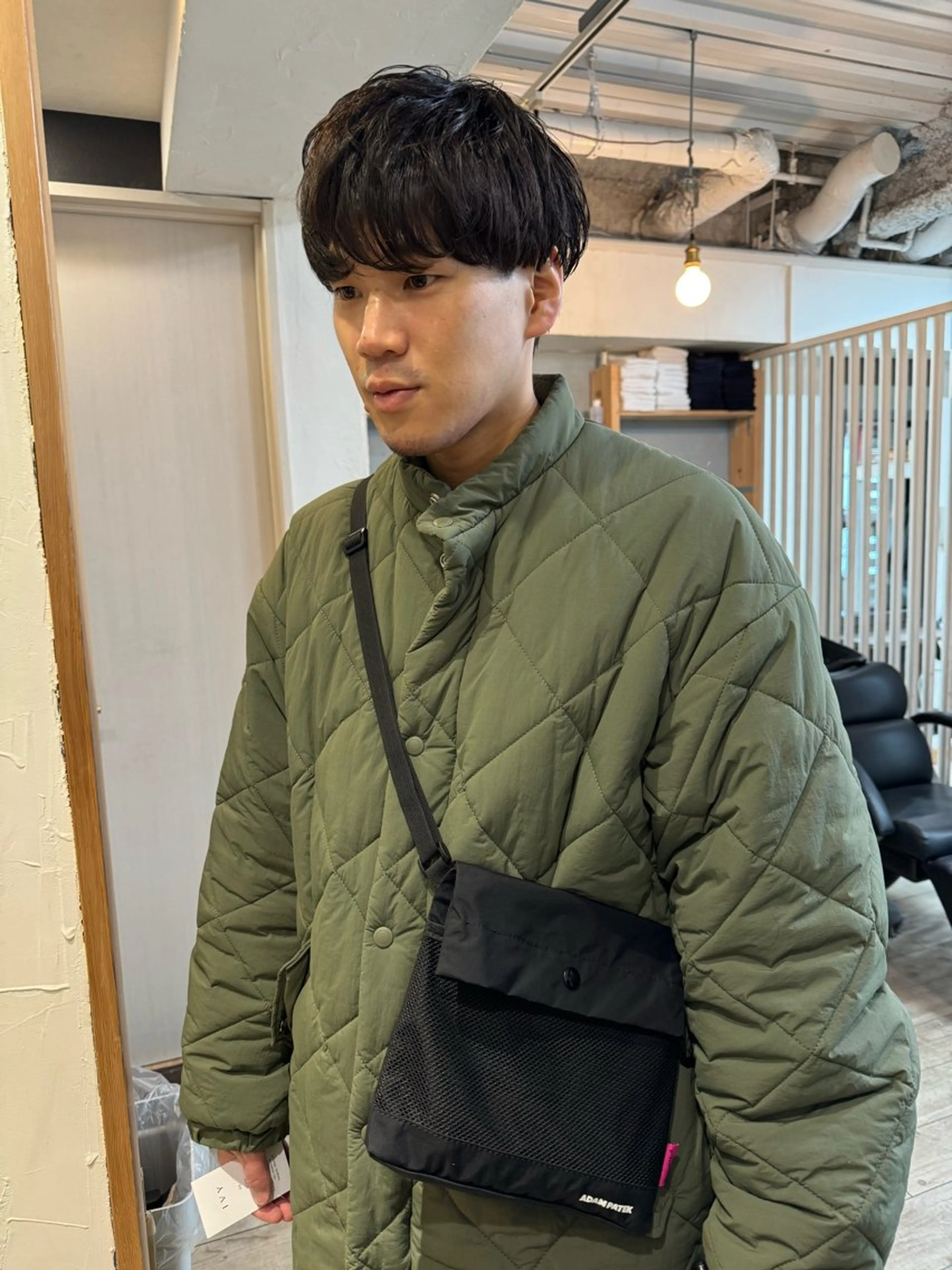 カラー パーマ メンズ アップバング センターパート マッシュ メンズパーマ スパイキーショート カット パーマ ヘアセット 【池袋/スパイキー ショート】ⓝⓘⓜⓤのヘアスタイル