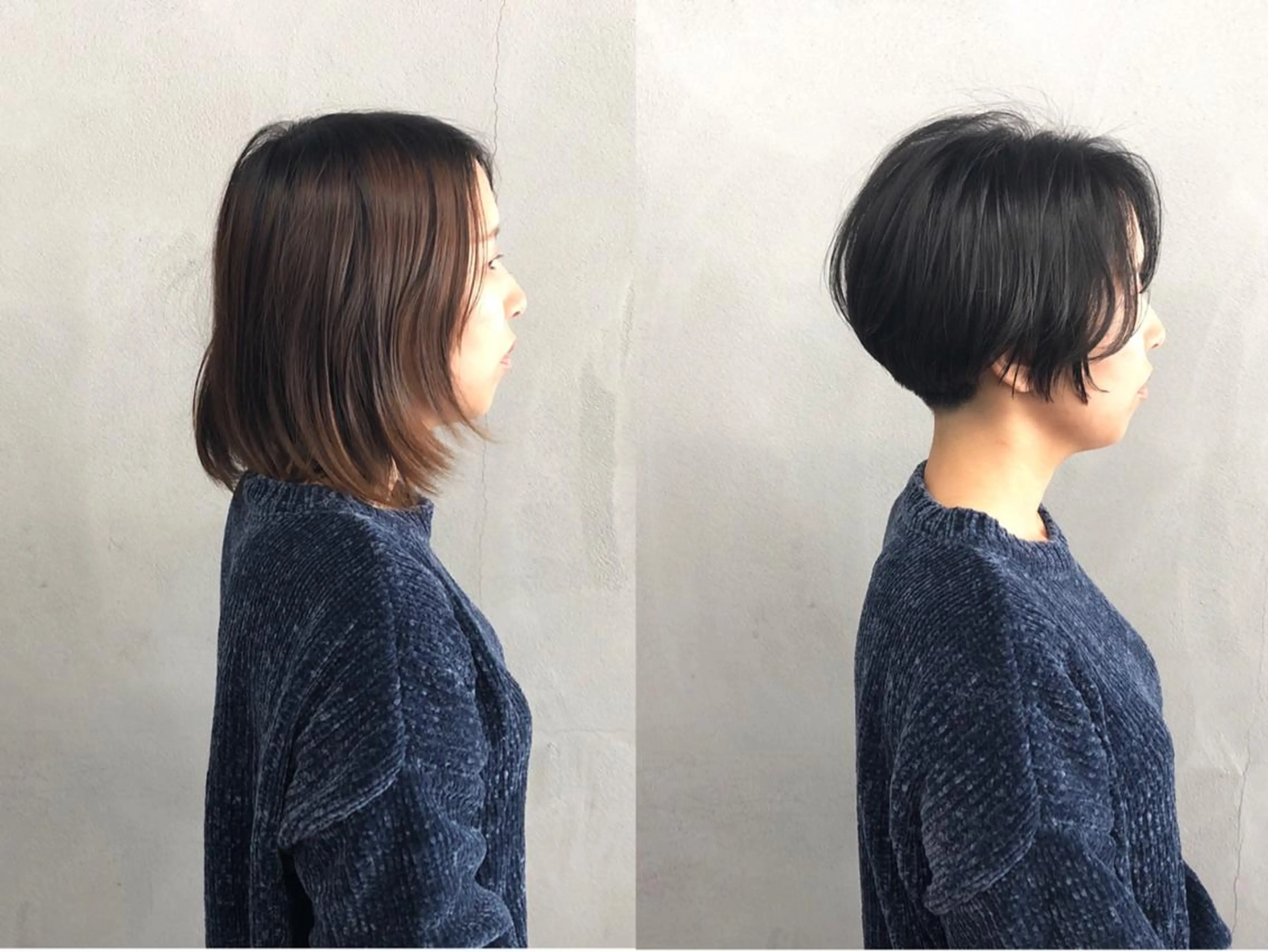ショート カラー ショートヘア カット ヘアカラー ボブ/ショート/ 白髪染め/メンズ葛西のヘアスタイル
