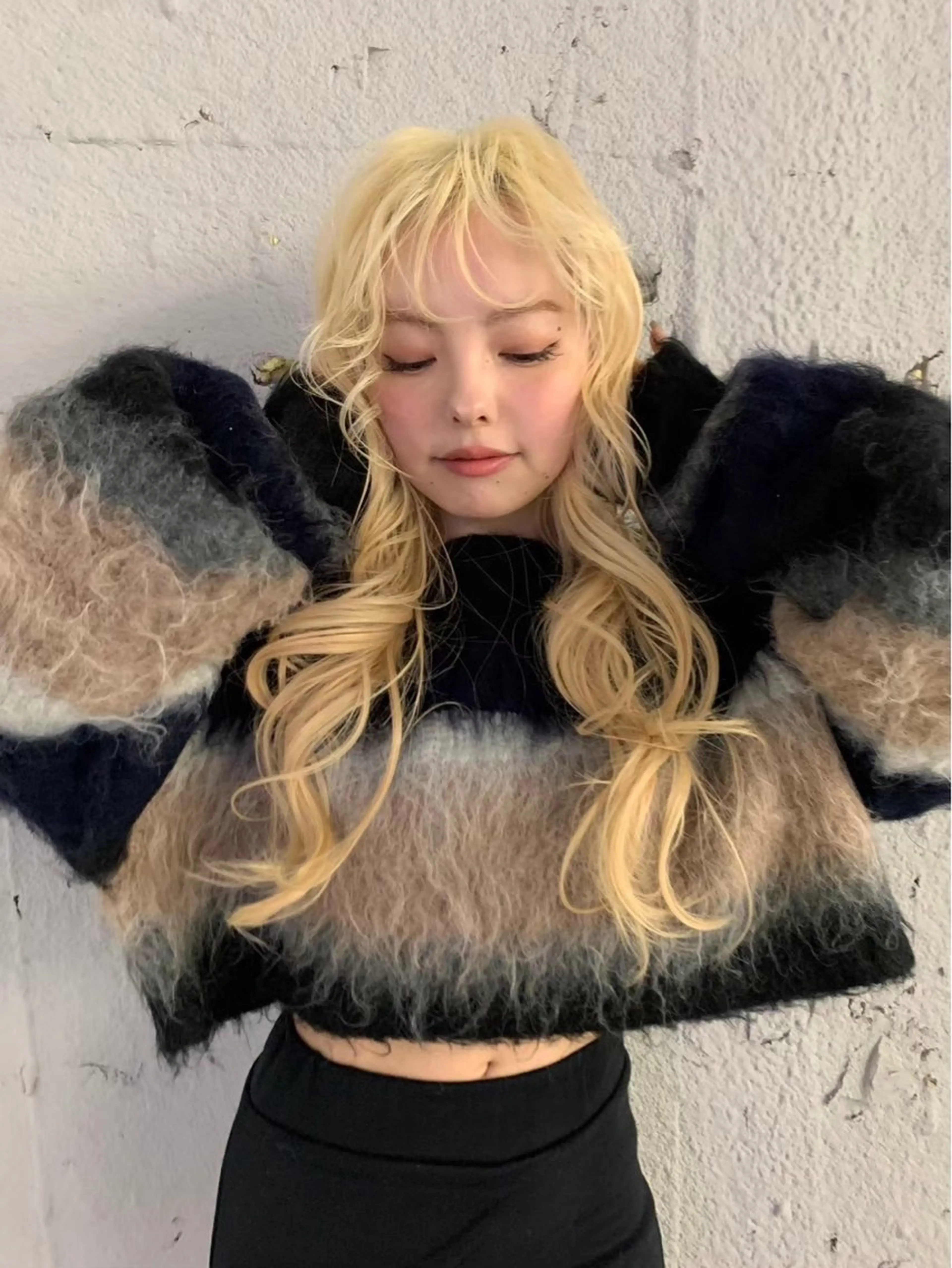 ロング カラー ヘアカラー nanami🎀/ ふんわりカラーのヘアスタイル