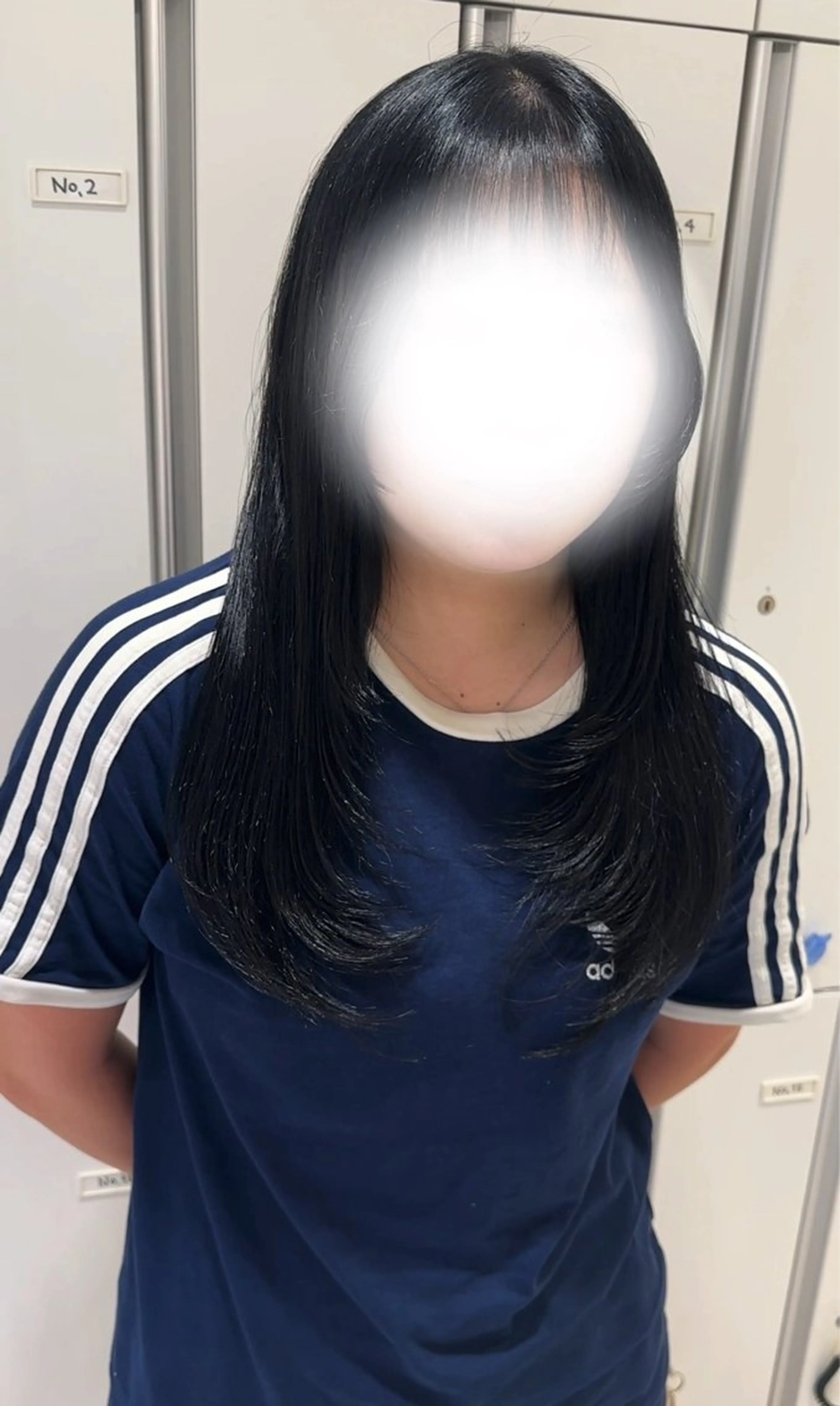 ロング カラー アディクシーカラー 顔まわりレイヤー 顔周りカット レイヤーカット カット ヘアカラー 🌷韓国風艶カラー Miku🌷のヘアスタイル